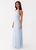 Aullie Maxi Dress - Blue sold by Peppermayo