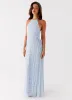 Aullie Maxi Dress - Blue sold by Peppermayo