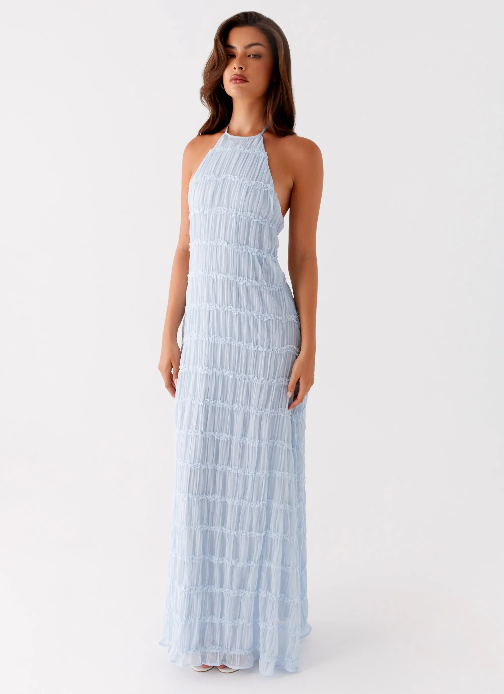 Aullie Maxi Dress - Blue sold by Peppermayo product image thumbnail 5
