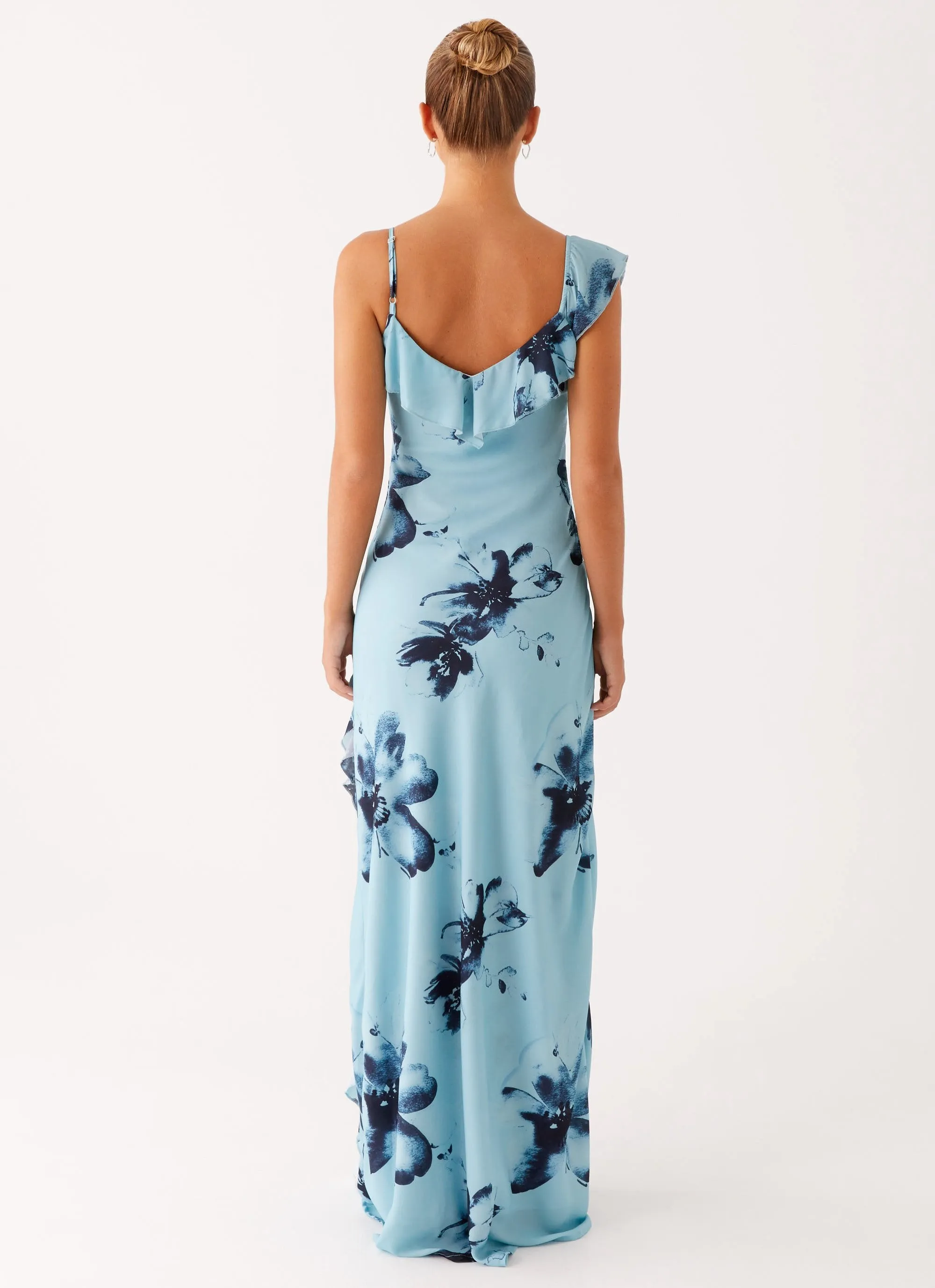 Goldsmith Maxi Dress - Blue Black Floral sold by Peppermayo product image thumbnail 3