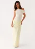 Lili Maxi Dress - Yellow sold by Peppermayo