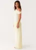 Lili Maxi Dress - Yellow sold by Peppermayo