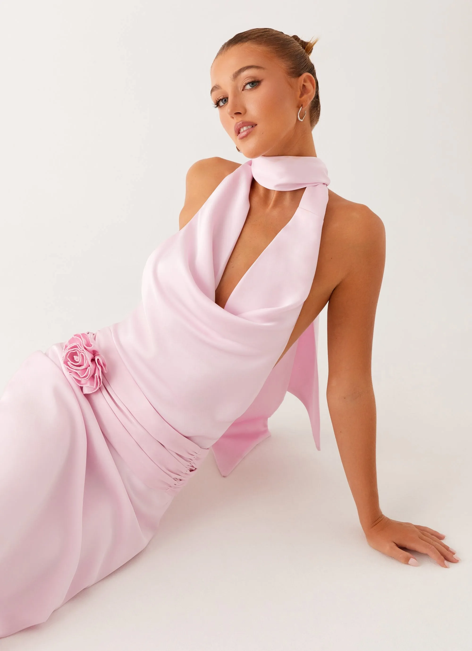 Imani Maxi Dress - Pink sold by Peppermayo product image thumbnail 5