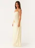 Romy Maxi Dress - Yellow sold by Peppermayo