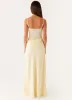 Romy Maxi Dress - Yellow sold by Peppermayo