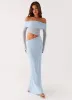 Emery Maxi Dress - Blue sold by Peppermayo