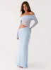 Emery Maxi Dress - Blue sold by Peppermayo