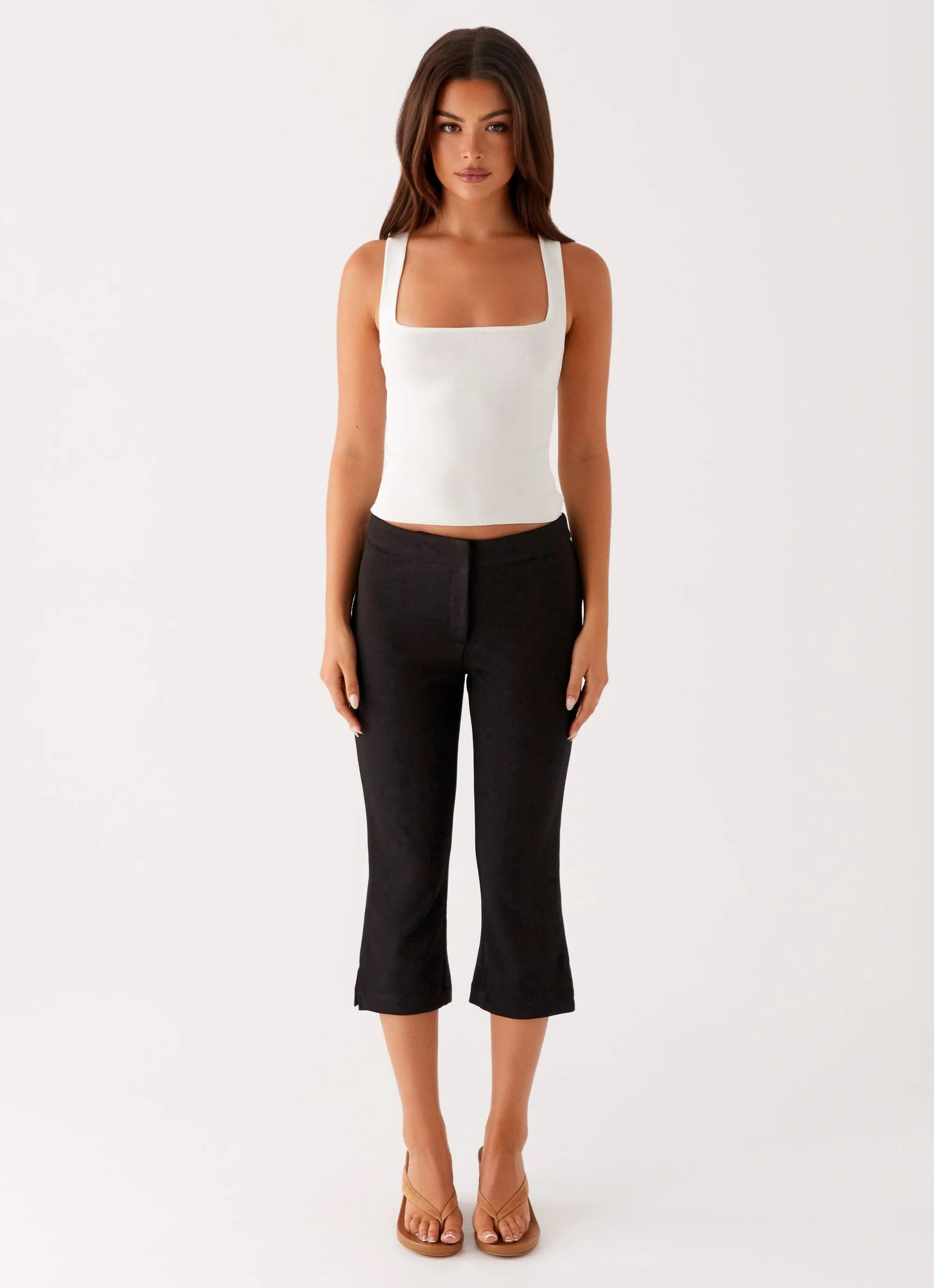 Rue Capri Pants - Black sold by Peppermayo product image thumbnail 3