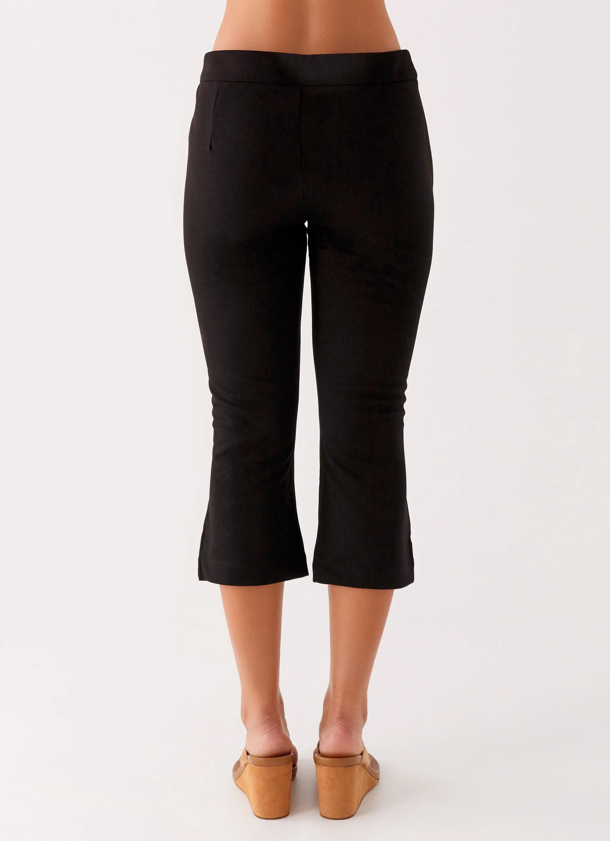 Rue Capri Pants - Black sold by Peppermayo product image thumbnail 2