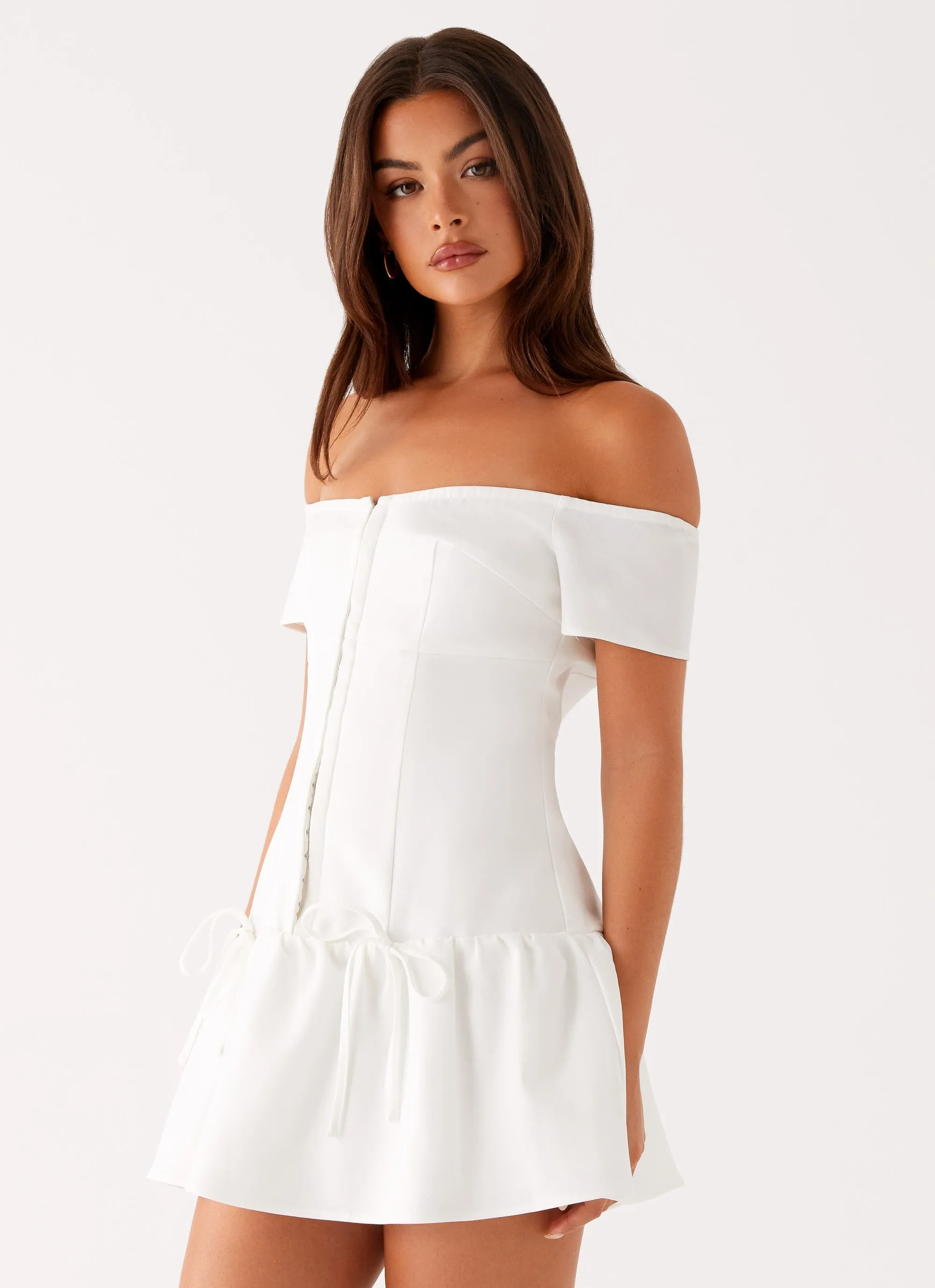 Penny Mini Dress - White sold by Peppermayo product image thumbnail 5