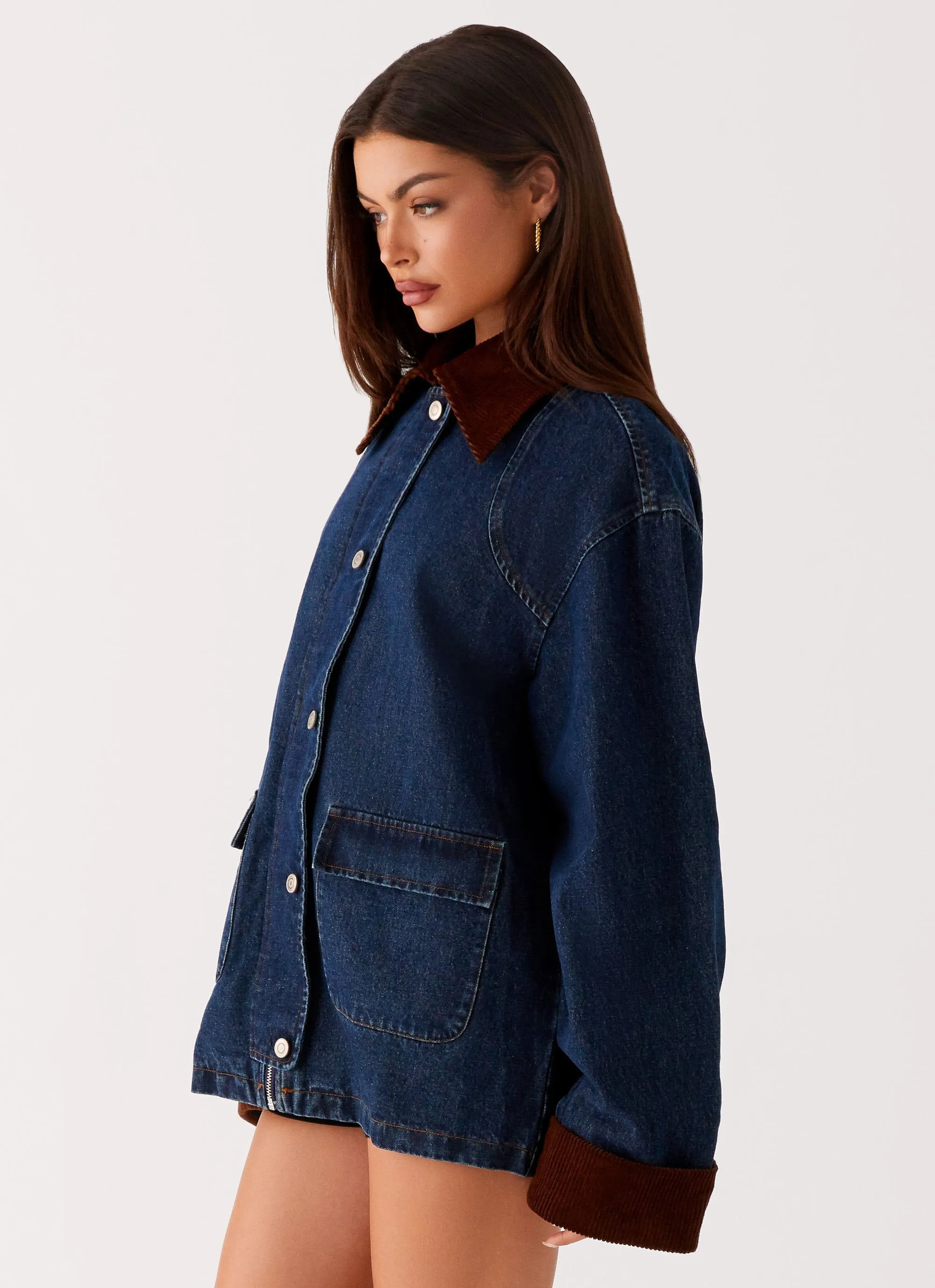 Koda Denim Jacket - Indigo sold by Peppermayo product image thumbnail 3