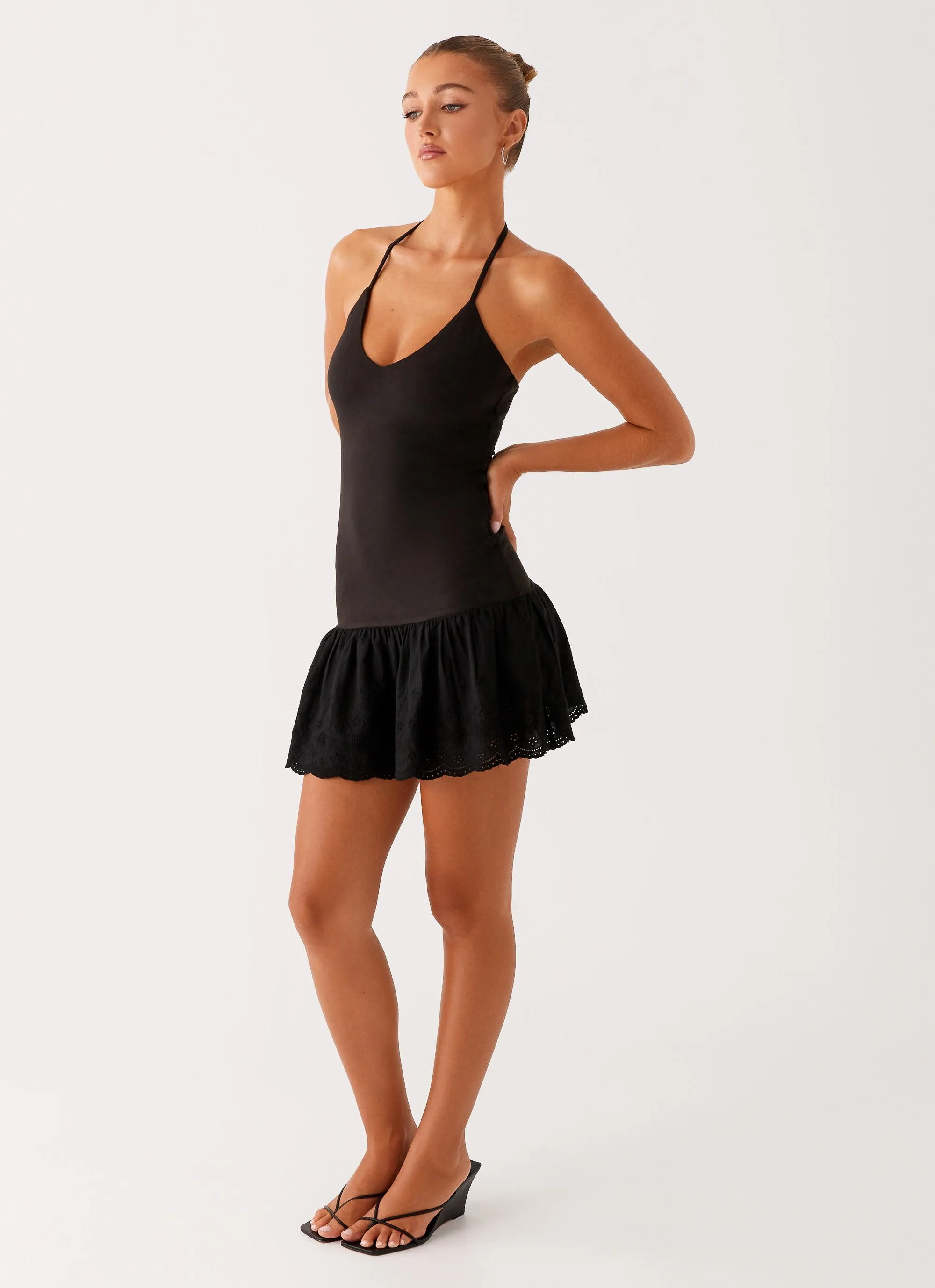 Amsterdam Mini Dress - Black sold by Peppermayo product image thumbnail 3