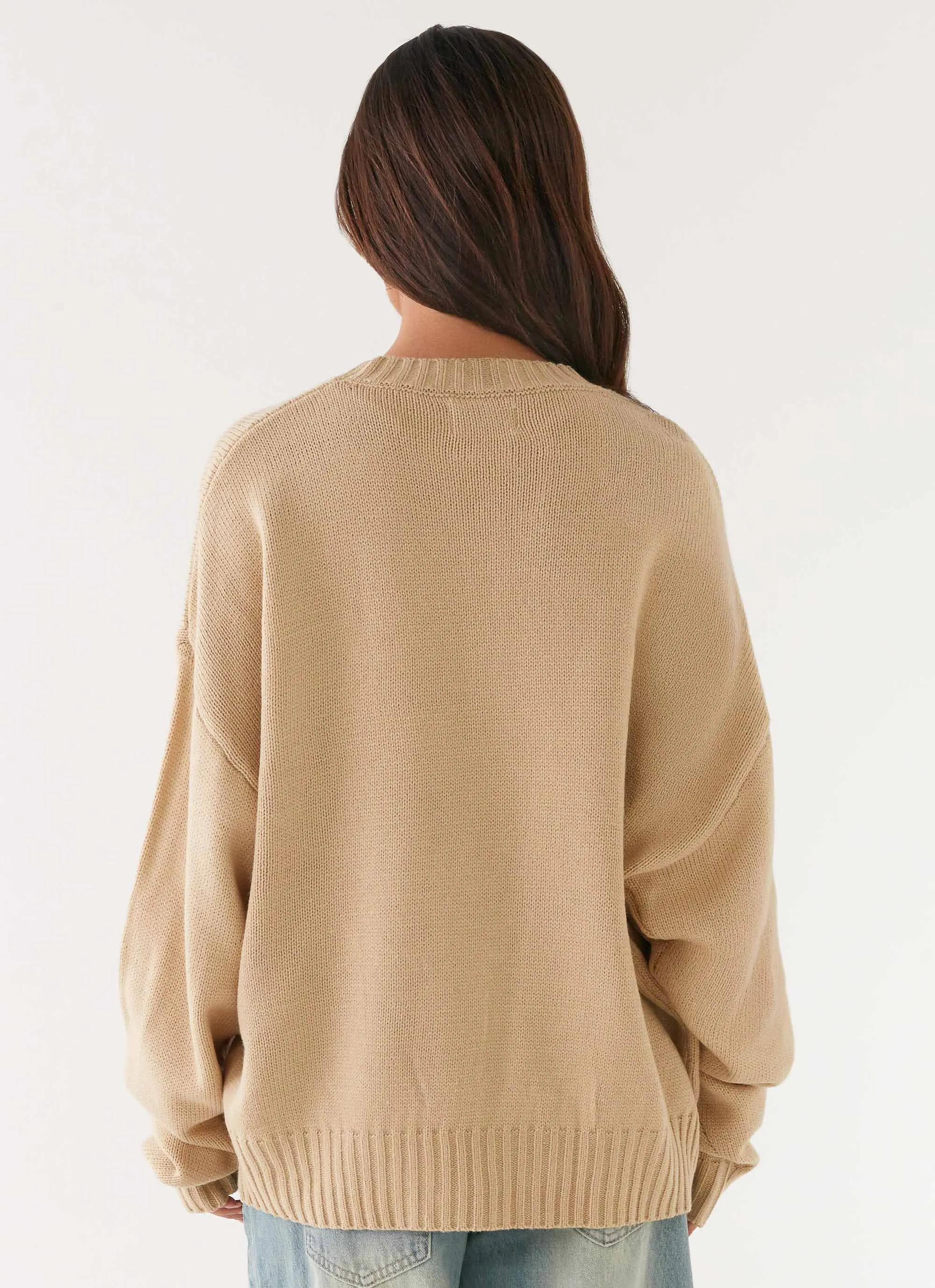 Emma Oversized Sweater - Beige sold by Peppermayo product image thumbnail 5