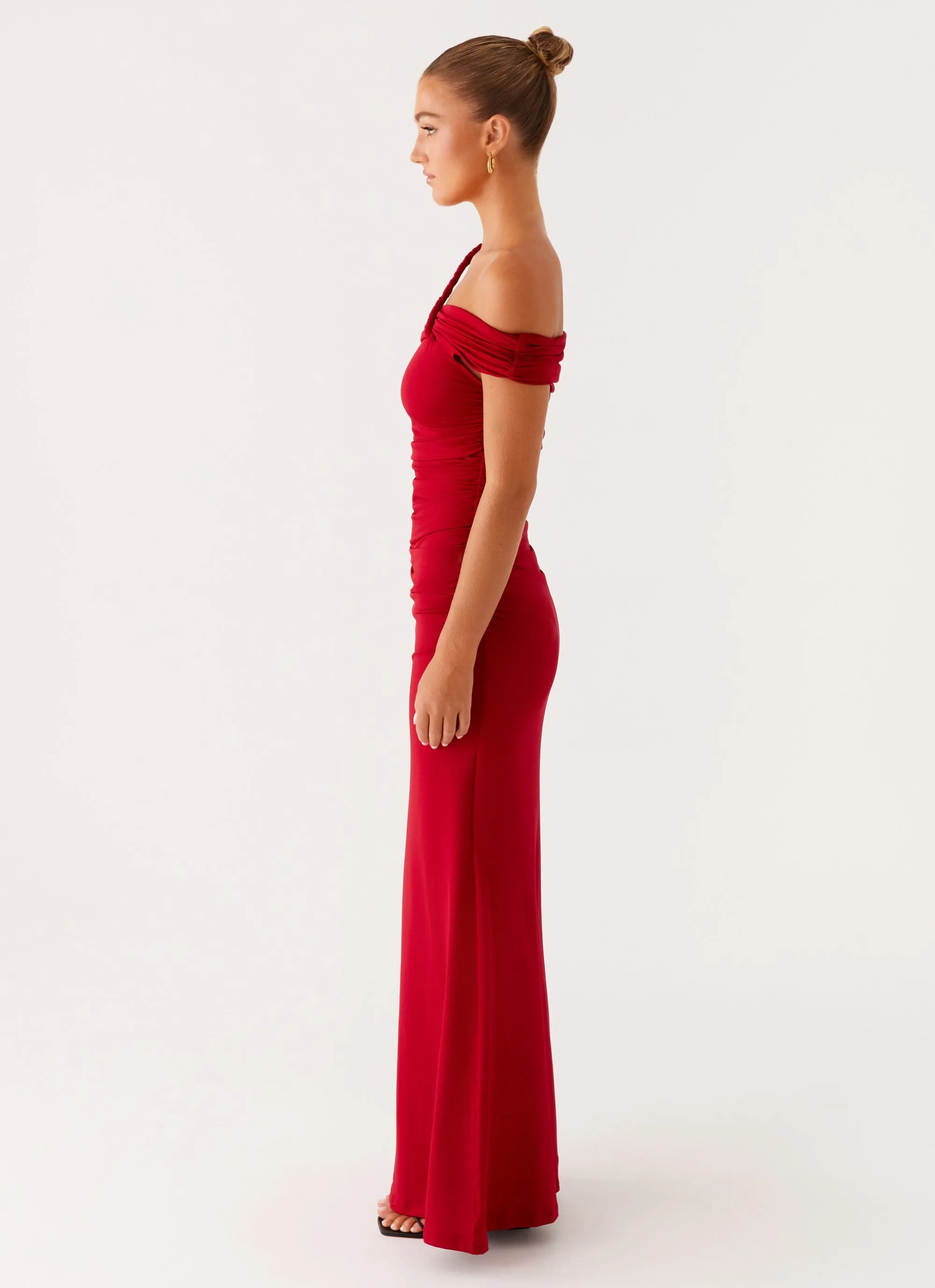 After This Maxi Dress - Raspberry sold by Peppermayo product image thumbnail 4