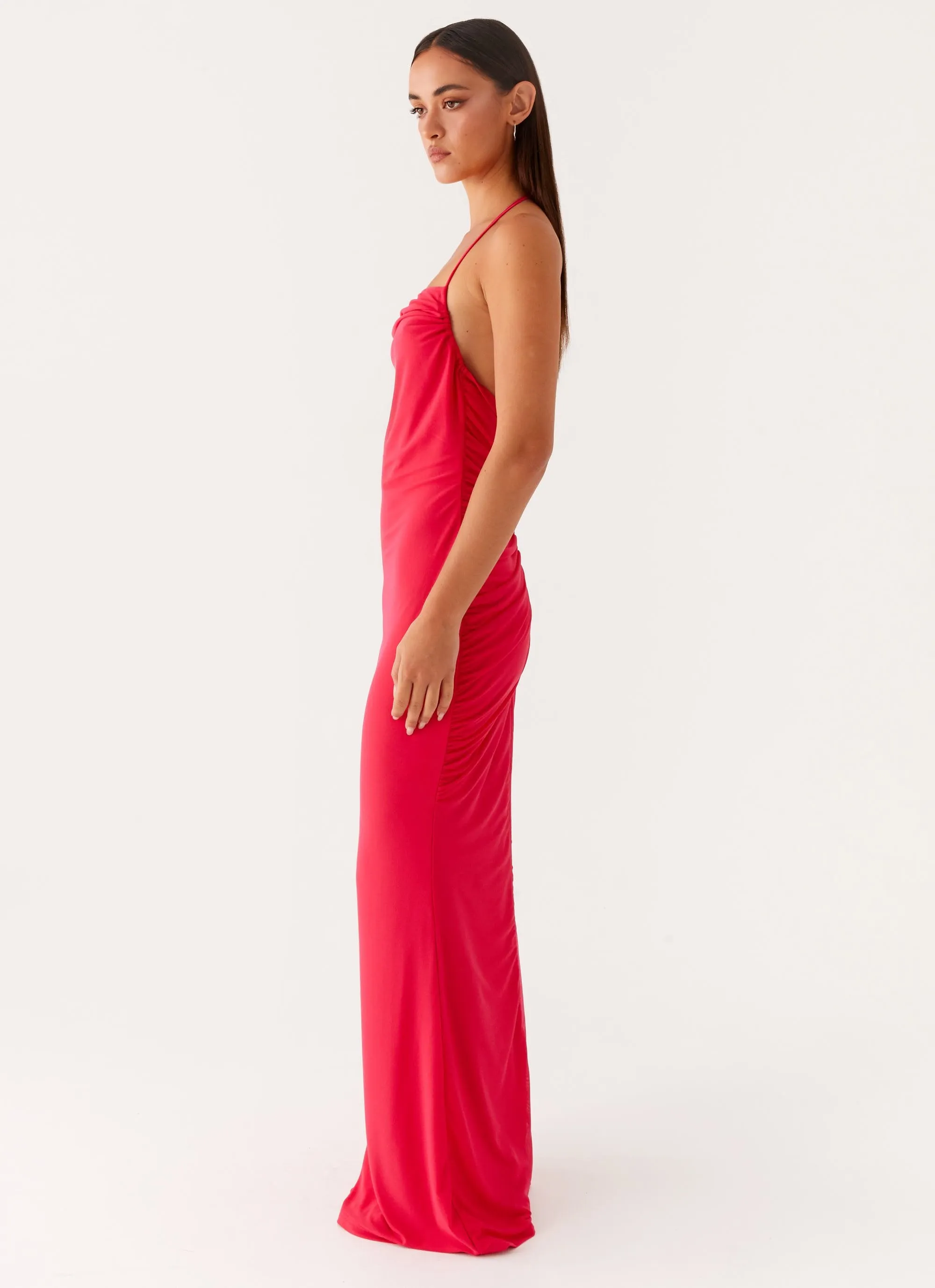 Amari Maxi Dress - Raspberry sold by Peppermayo product image thumbnail 2
