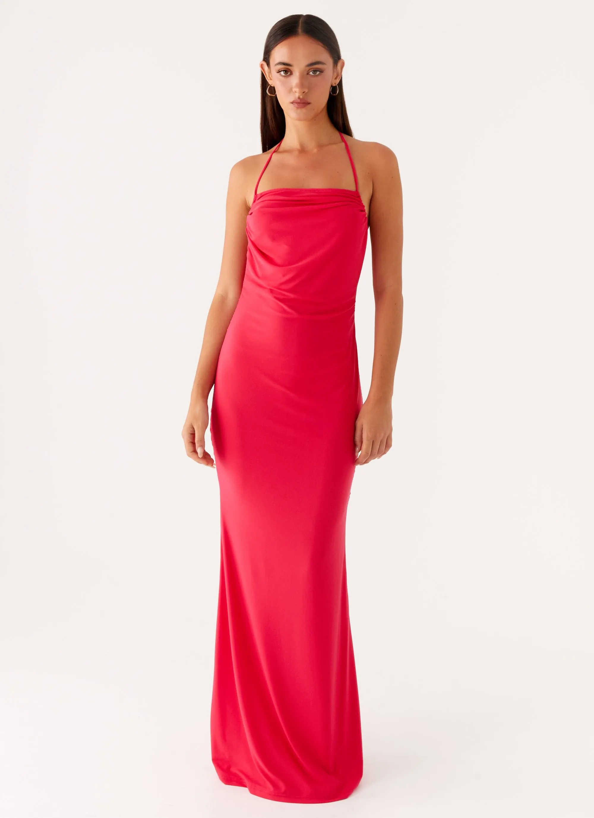 Amari Maxi Dress - Raspberry sold by Peppermayo product image thumbnail 4