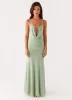 Norah Maxi Dress - Sage sold by Peppermayo