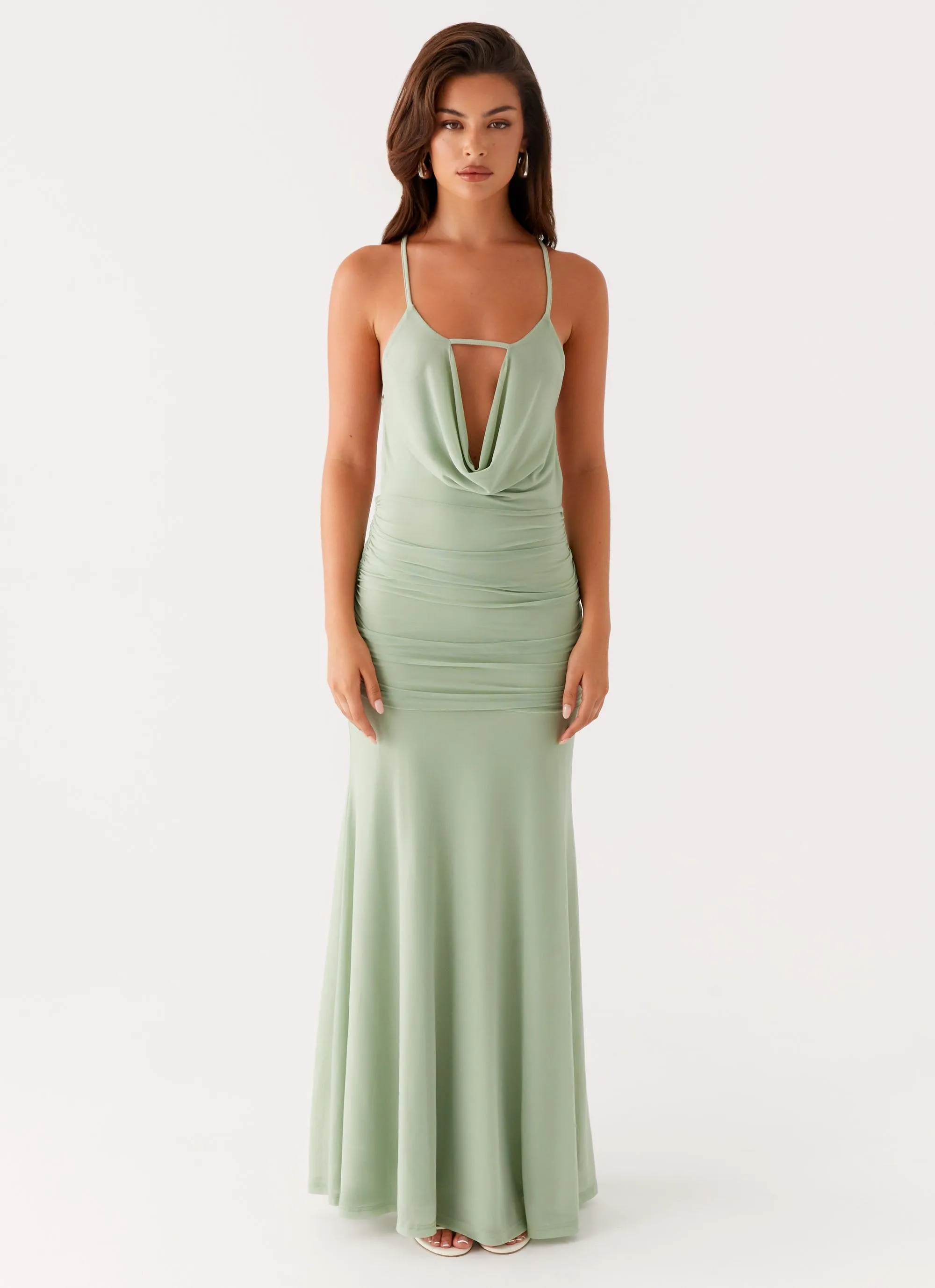 Norah Maxi Dress - Sage sold by Peppermayo product image thumbnail 2