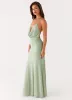 Norah Maxi Dress - Sage sold by Peppermayo