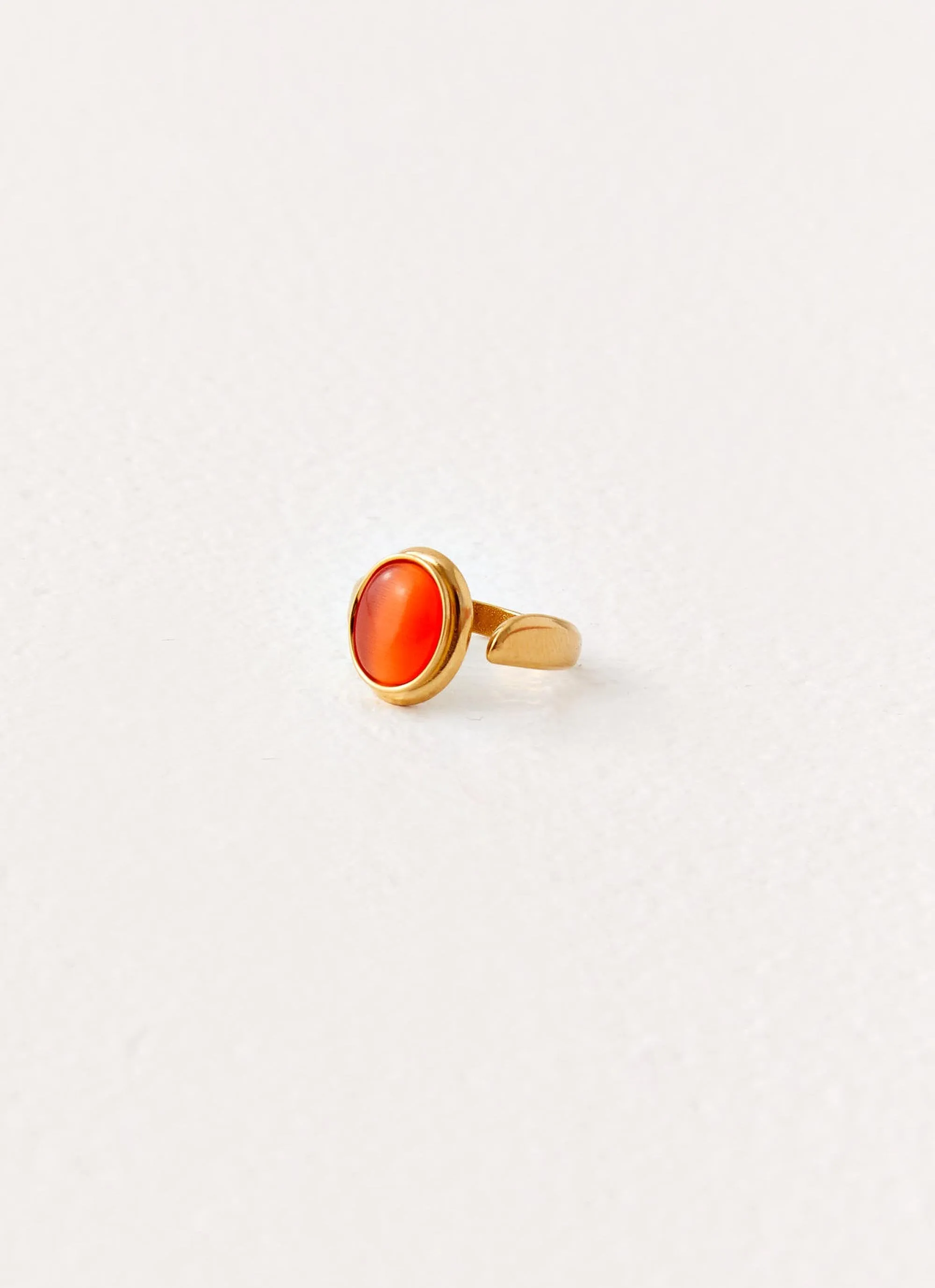 Coralina Ring - Gold/Amber sold by Peppermayo product image thumbnail 2