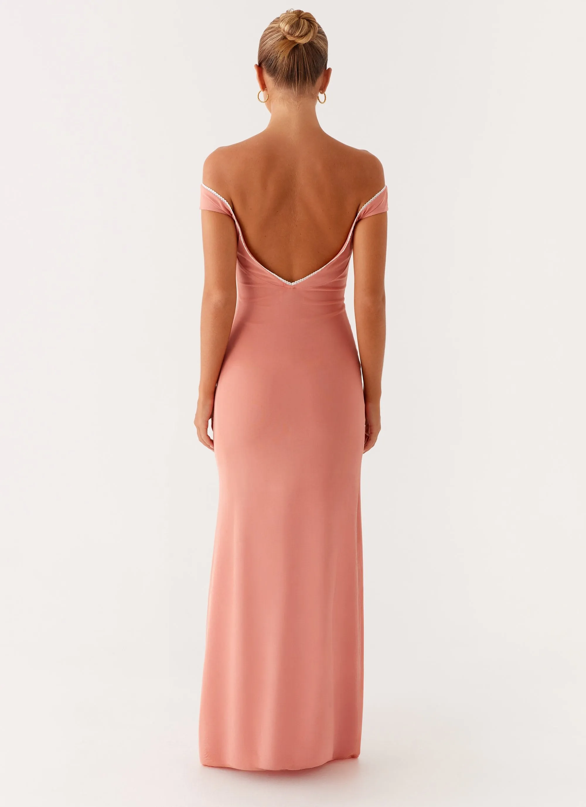 Katiya Maxi Dress - Peach sold by Peppermayo product image thumbnail 4