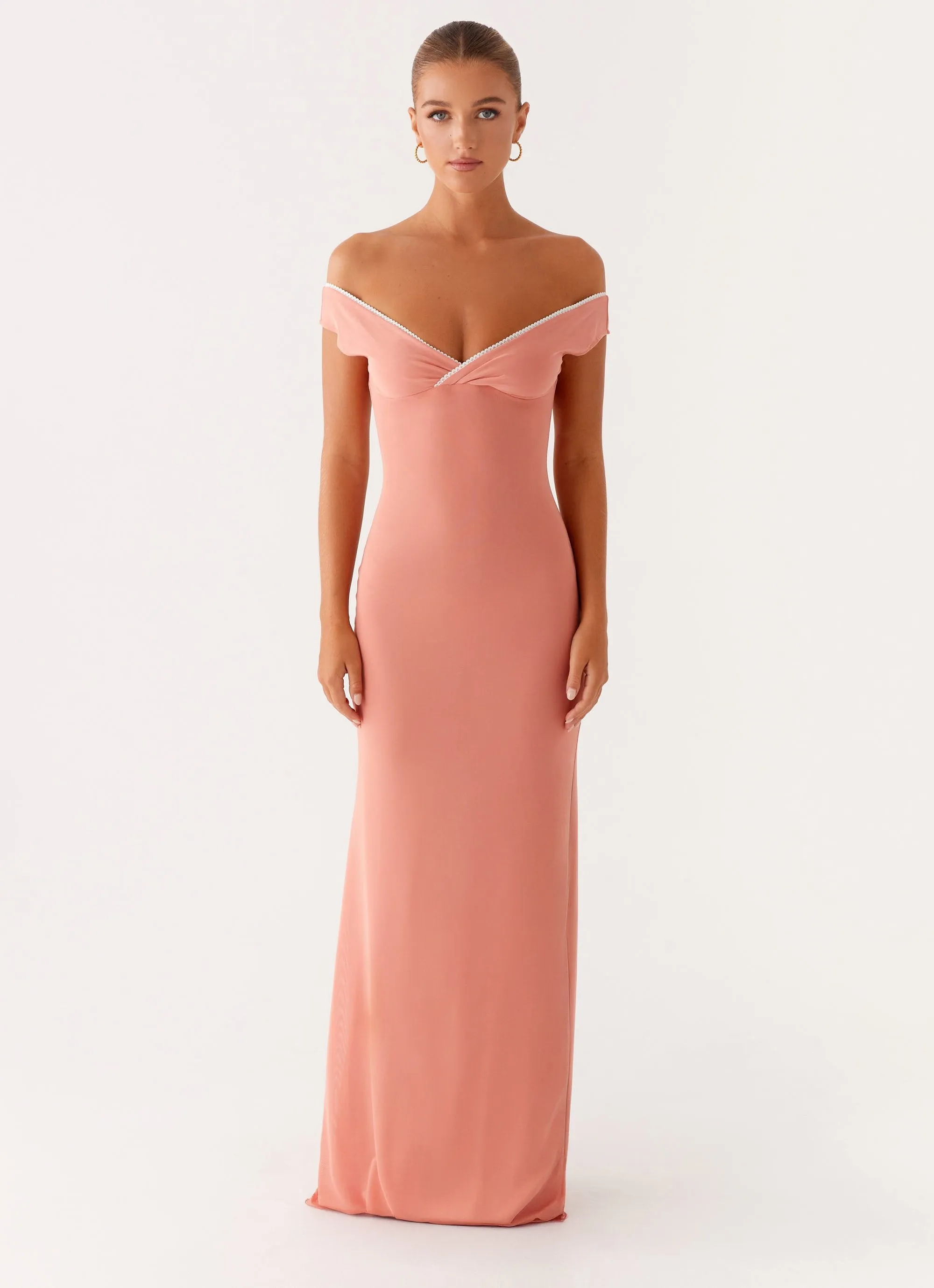Katiya Maxi Dress - Peach sold by Peppermayo product image thumbnail 2