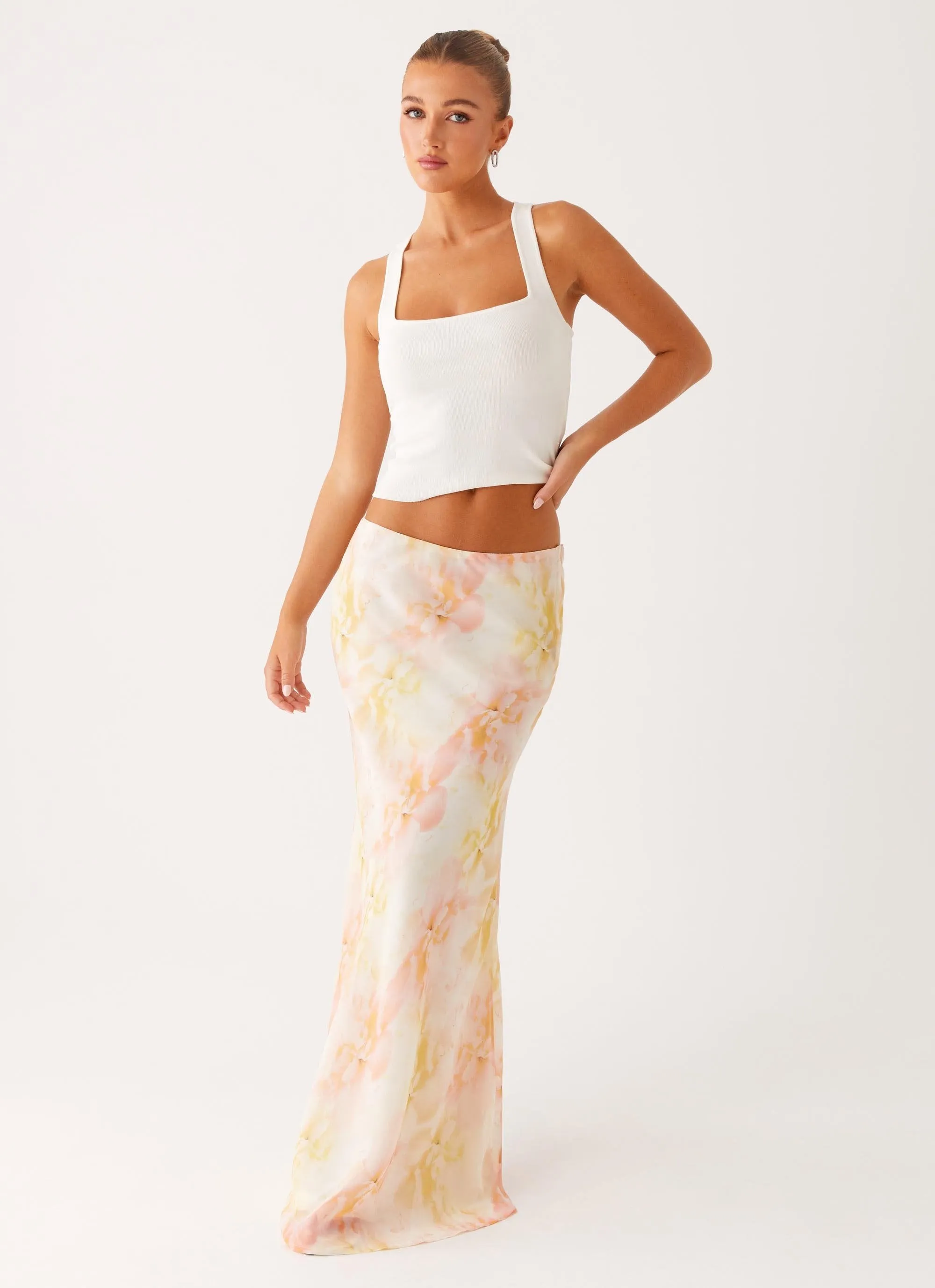 Harlow Chiffon Maxi Skirt - Floral Print sold by Peppermayo product image thumbnail 3