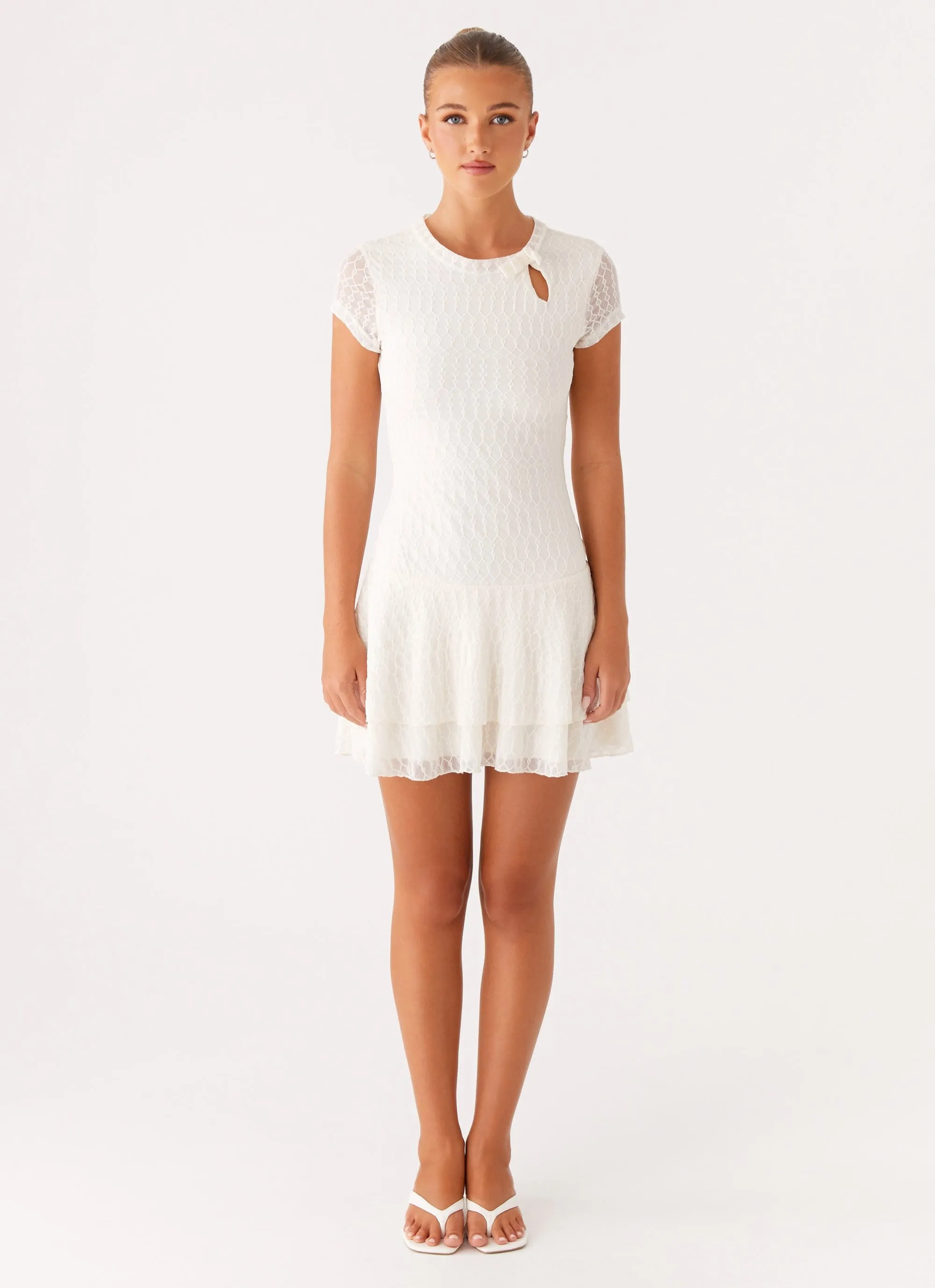 Esty Mini Dress - Ivory sold by Peppermayo product image thumbnail 2