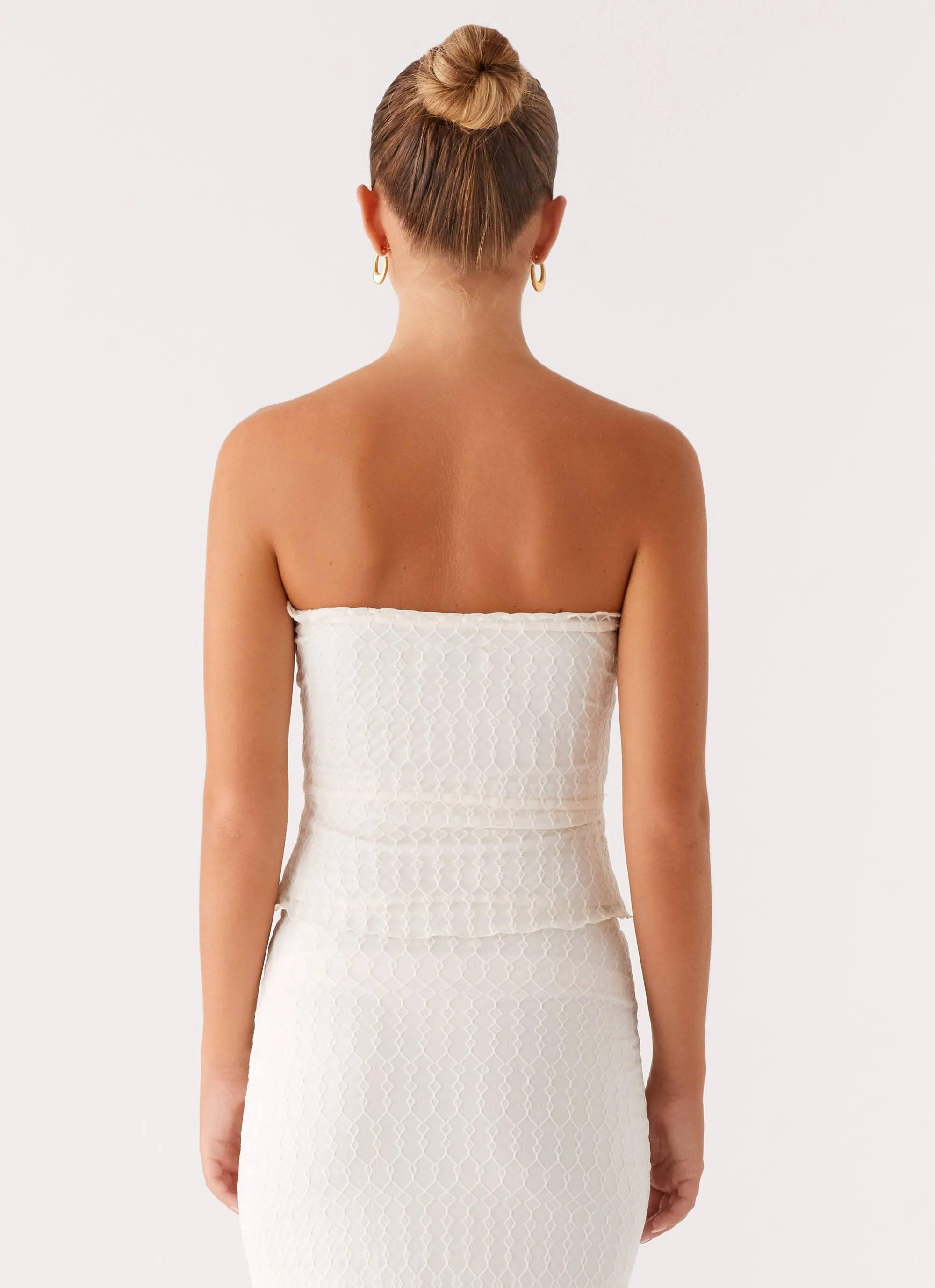 Blakely Tube Top - Ivory sold by Peppermayo product image thumbnail 4