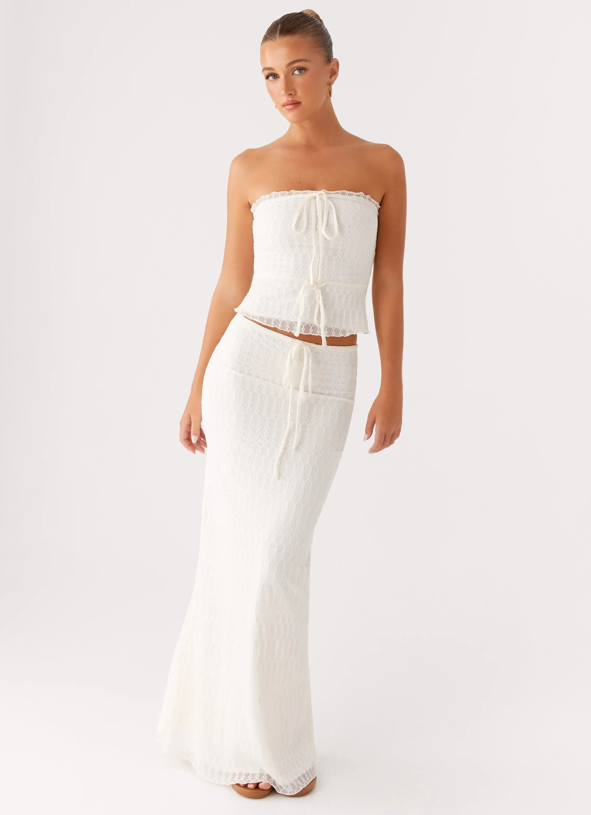 Blakely Tube Top - Ivory sold by Peppermayo product image thumbnail 5