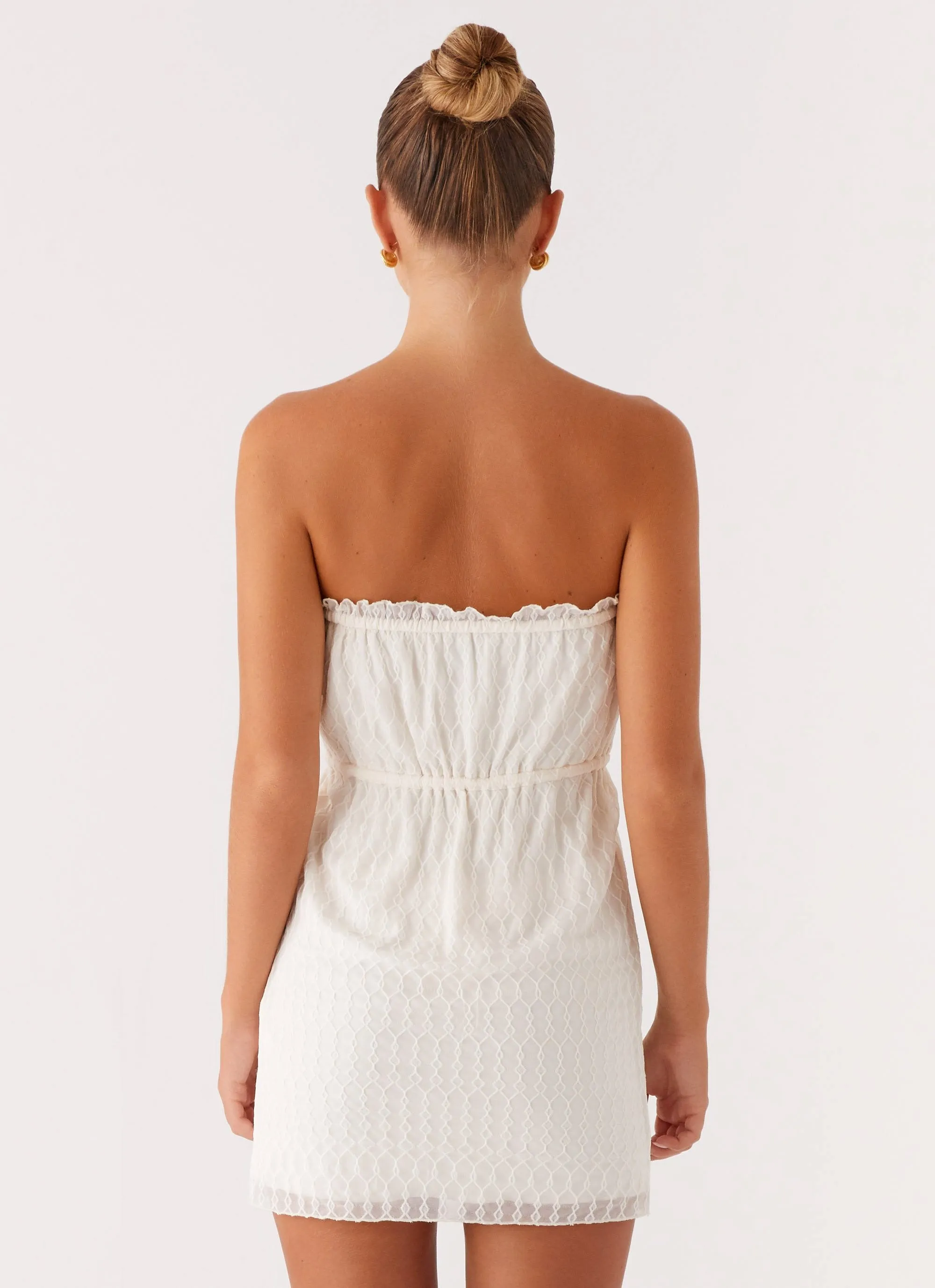 Alina Mini Dress - Ivory sold by Peppermayo product image thumbnail 4