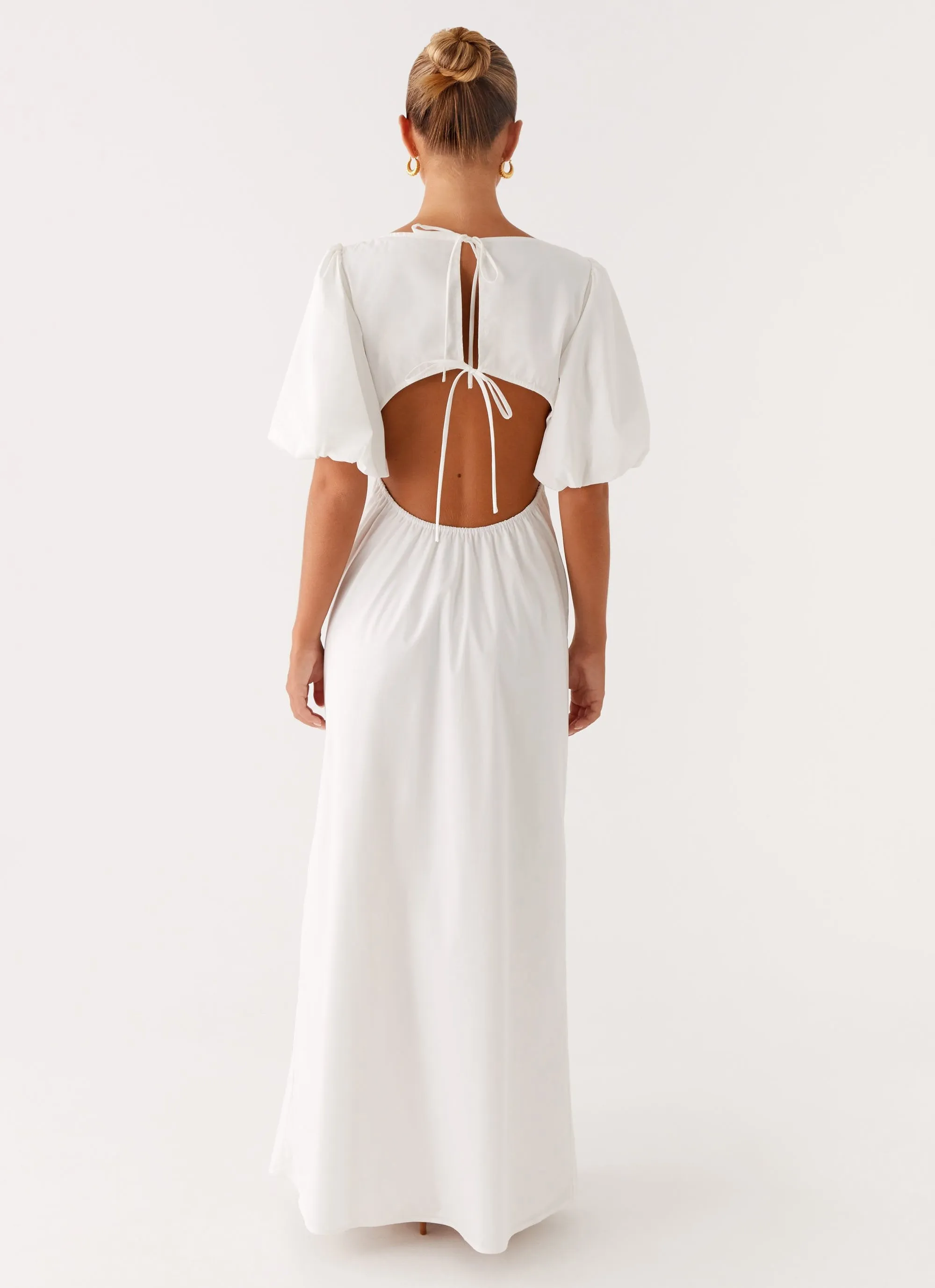Judy Maxi Dress - White sold by Peppermayo product image thumbnail 5