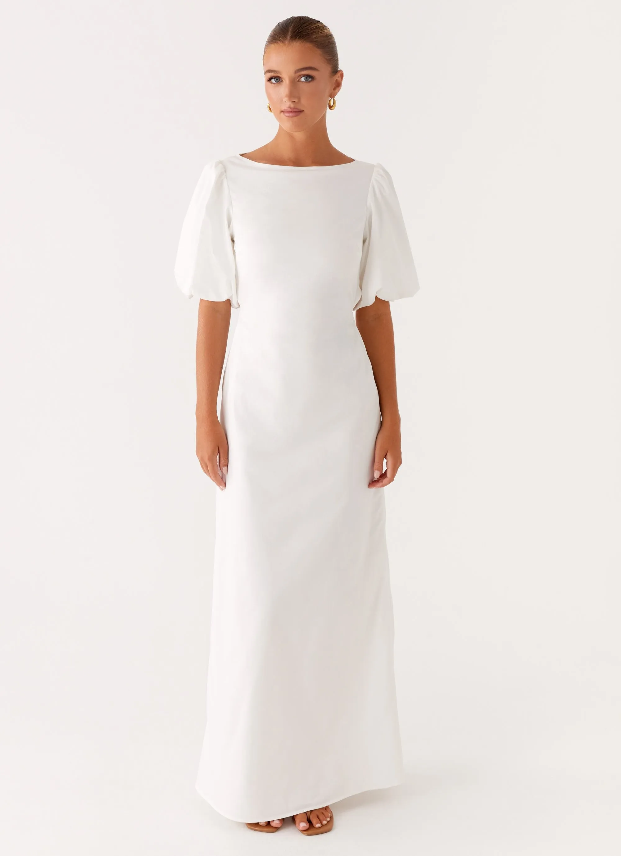 Judy Maxi Dress - White sold by Peppermayo product image thumbnail 2