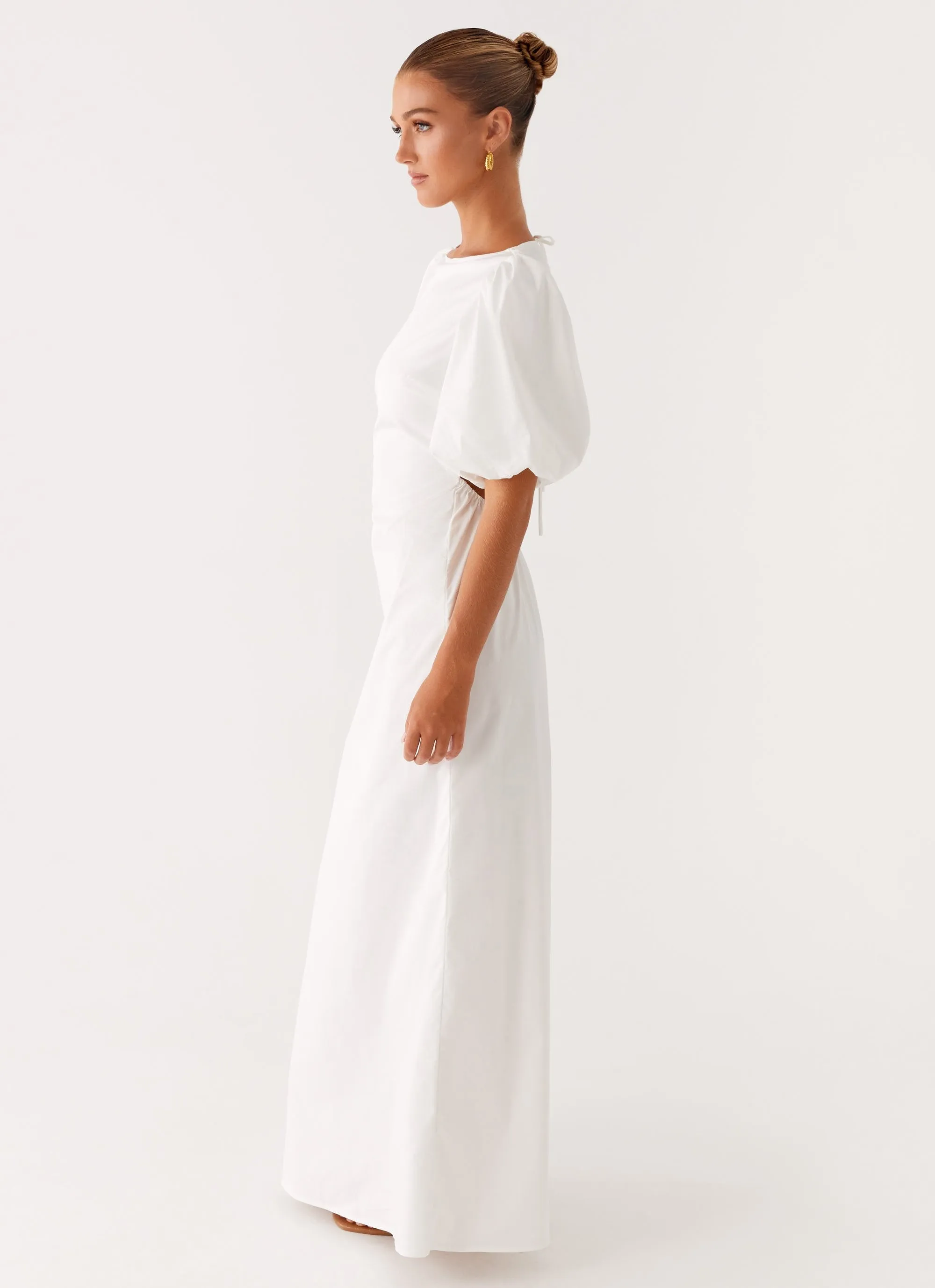 Judy Maxi Dress - White sold by Peppermayo product image thumbnail 4