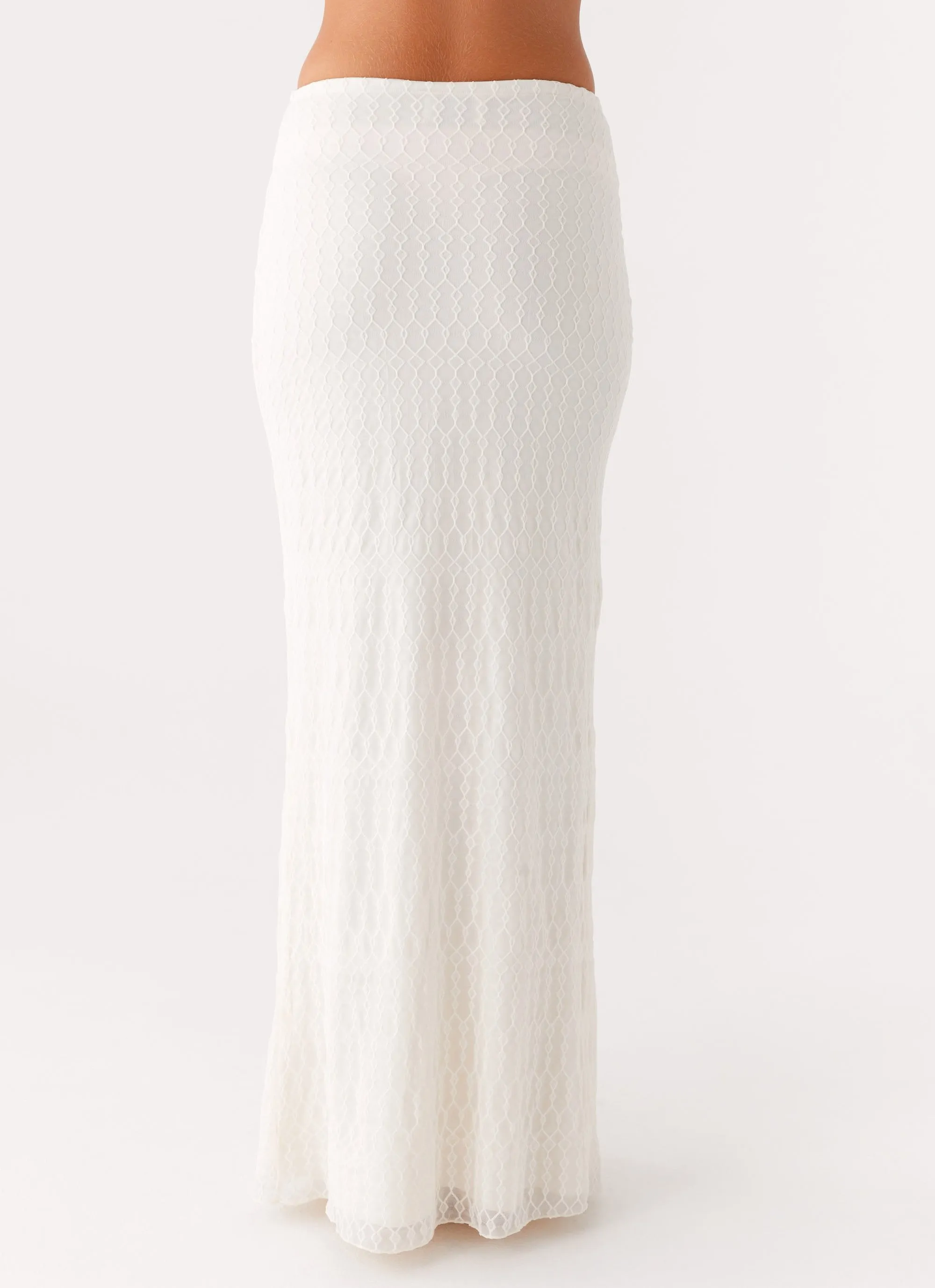 Blakely Maxi Skirt - Ivory sold by Peppermayo product image thumbnail 3