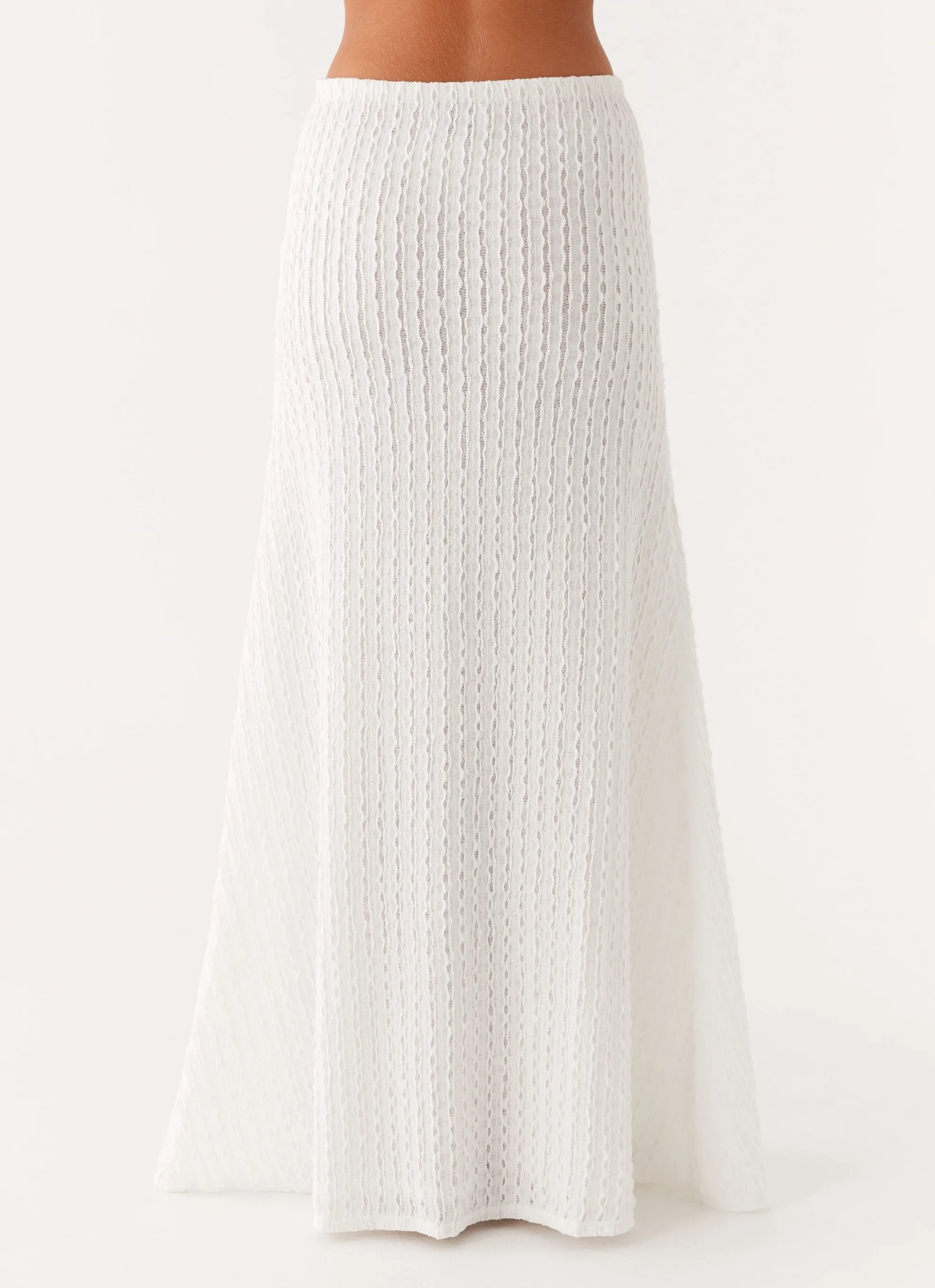 Clovelly Maxi Skirt - White sold by Peppermayo product image thumbnail 2