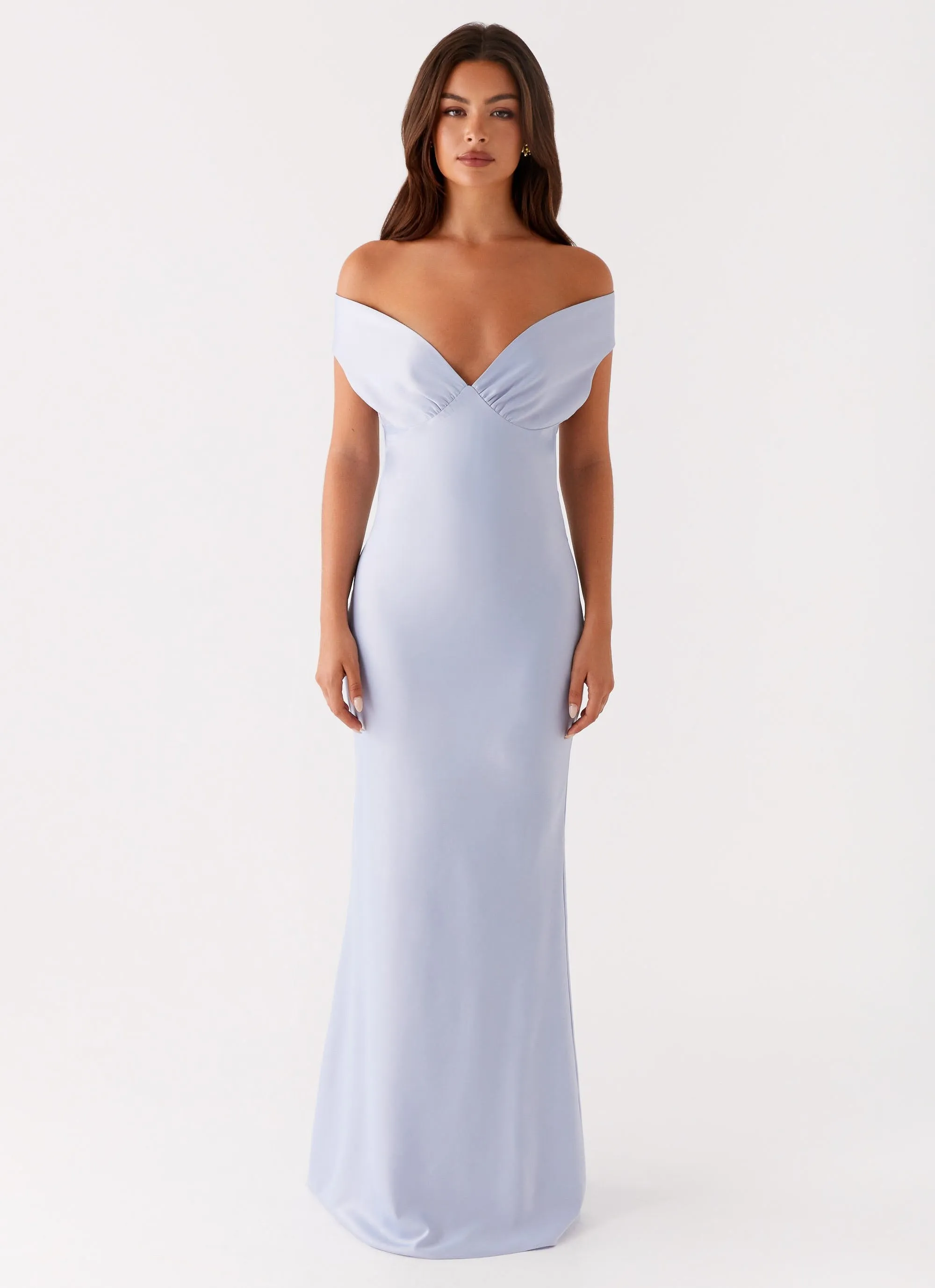 Jenner Maxi Dress - Blue sold by Peppermayo