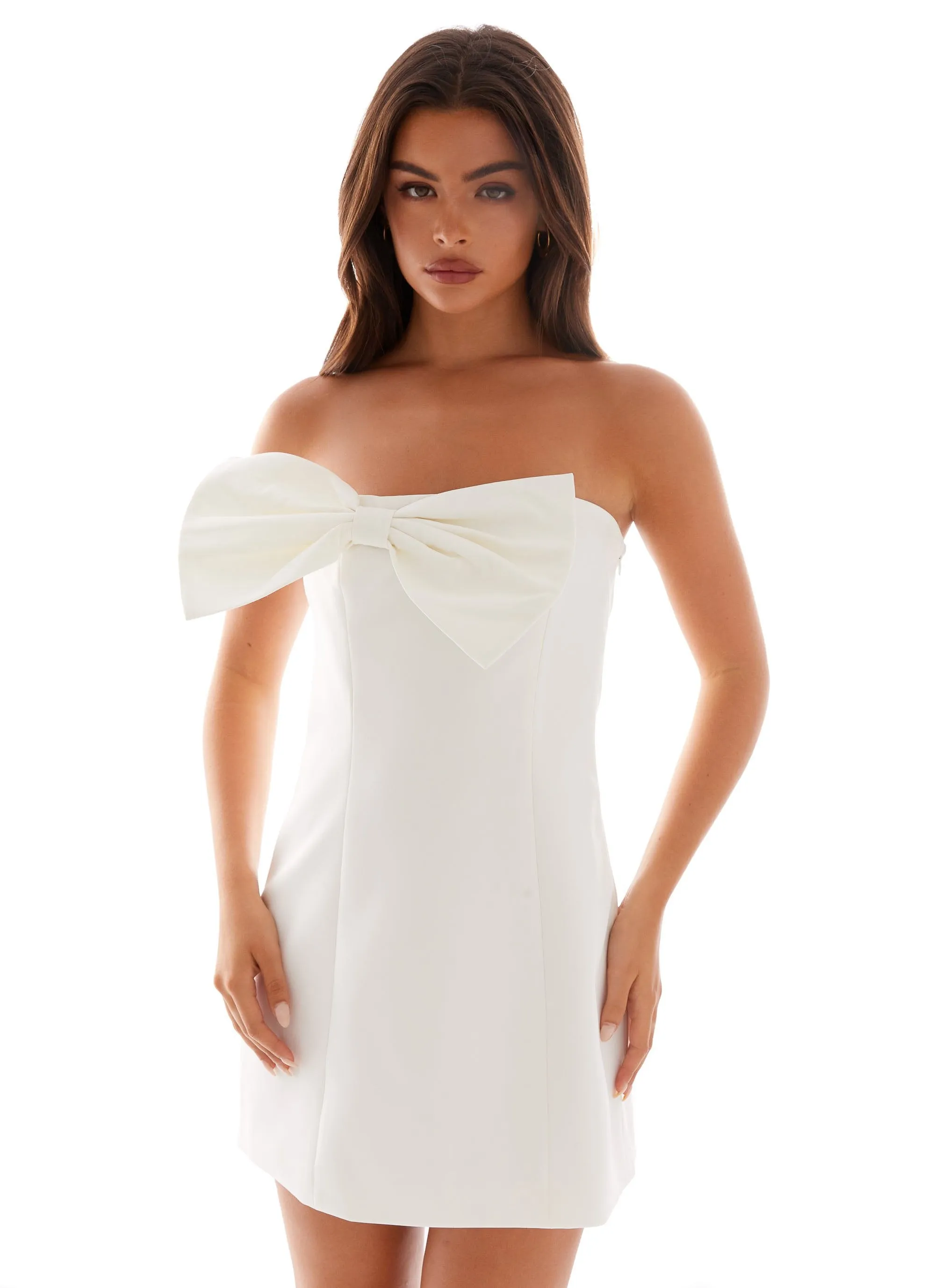 Riva Mini Dress - White sold by Peppermayo product image thumbnail 5