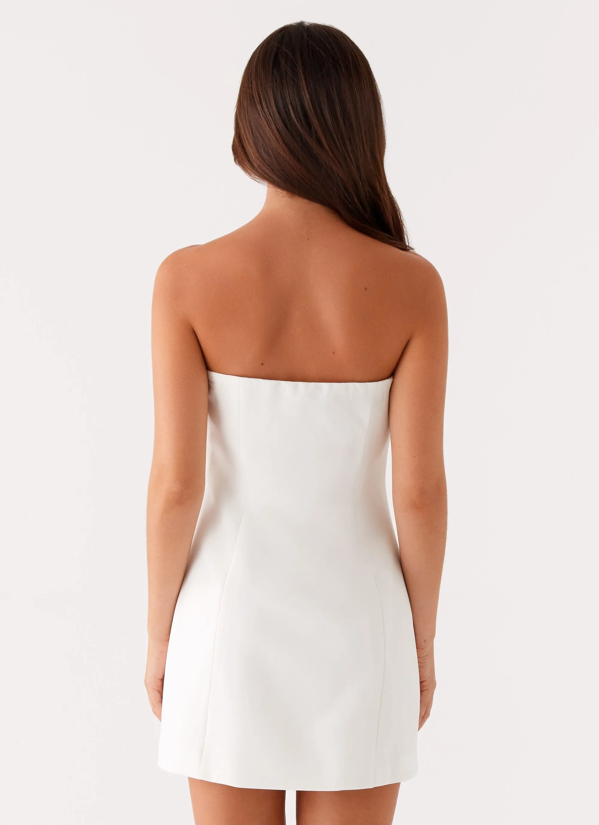 Riva Mini Dress - White sold by Peppermayo product image thumbnail 4