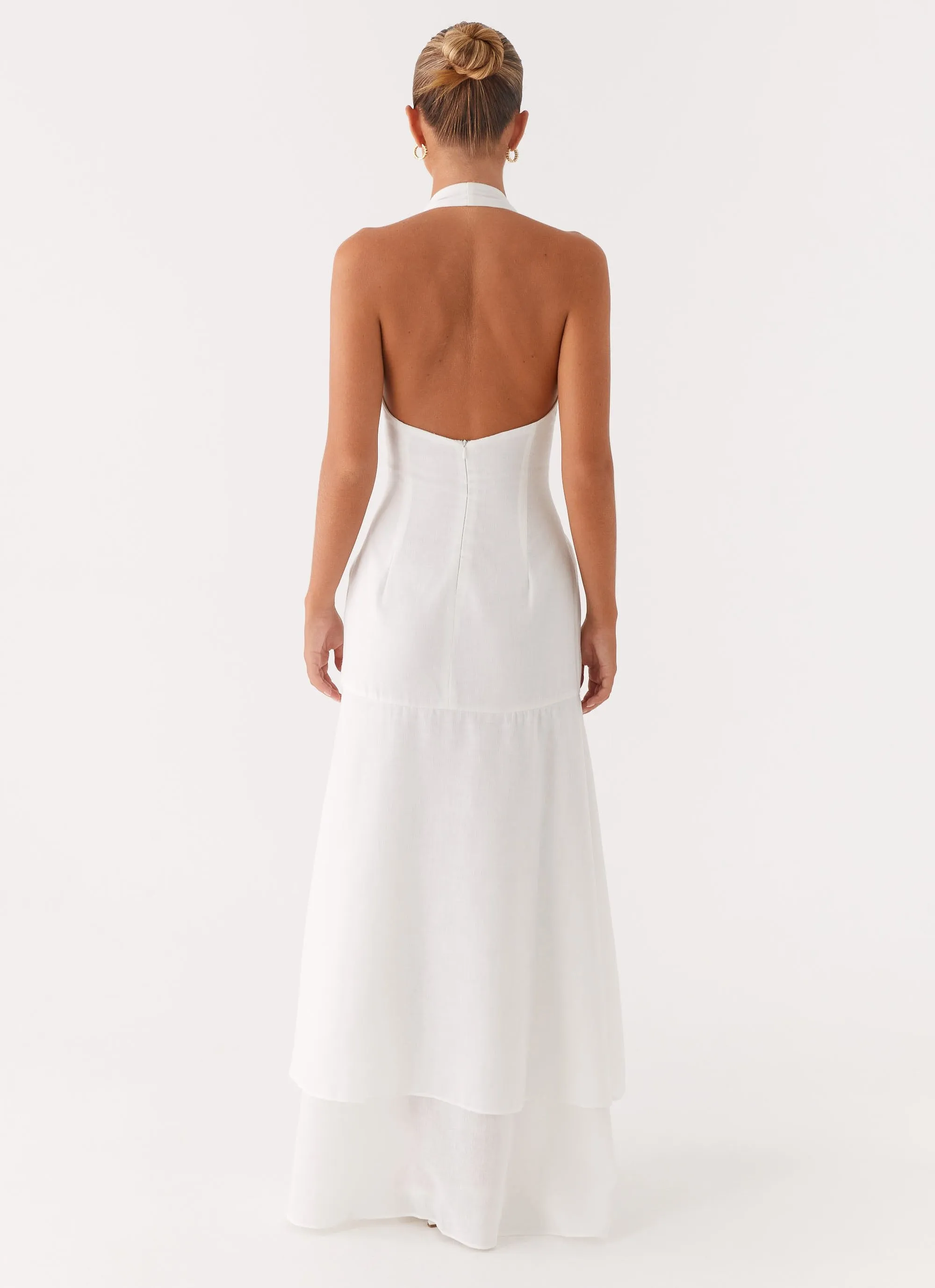 Turu Maxi Dress - White sold by Peppermayo product image thumbnail 4