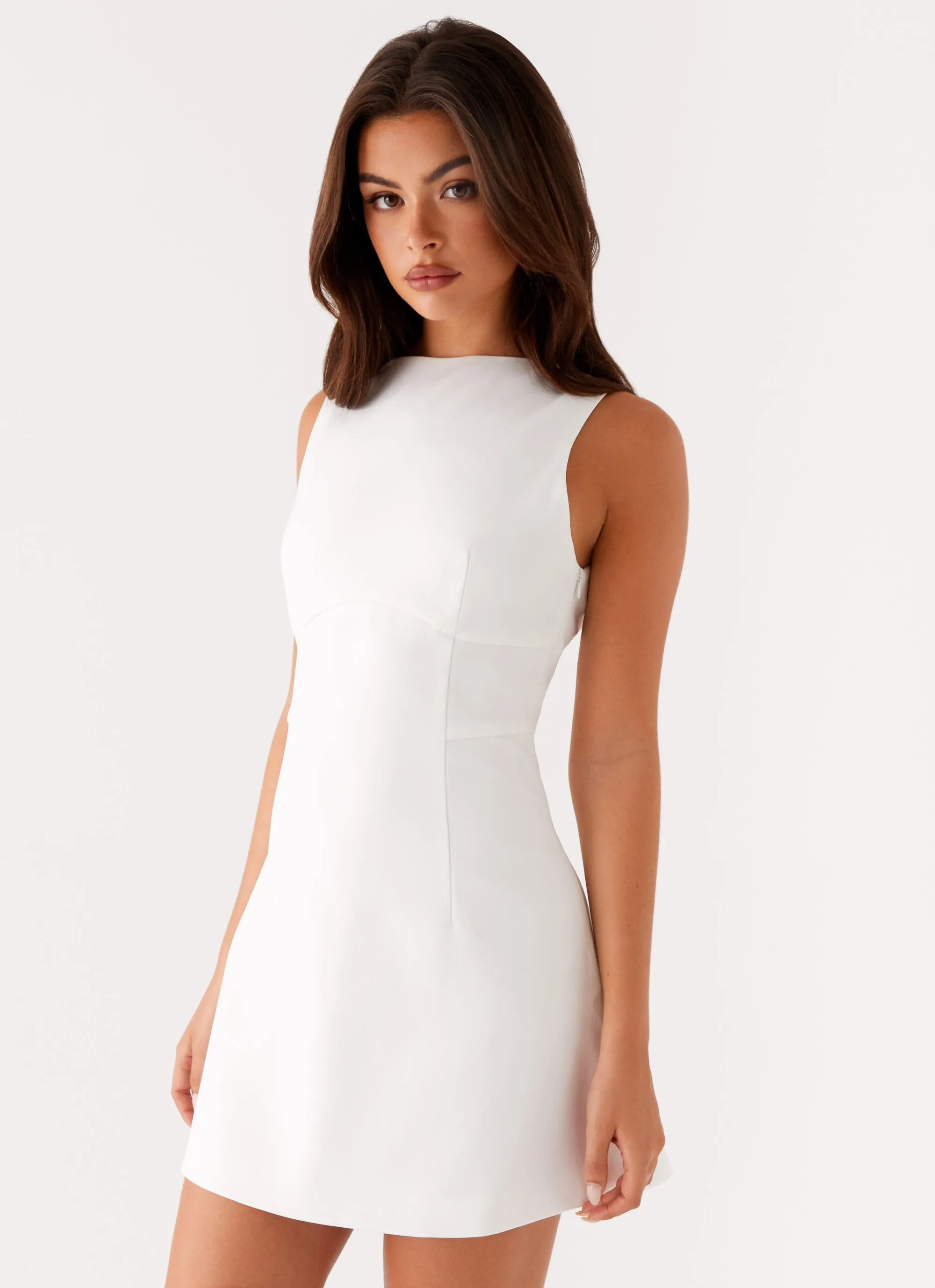 Lulita Mini Dress - White sold by Peppermayo product image thumbnail 4