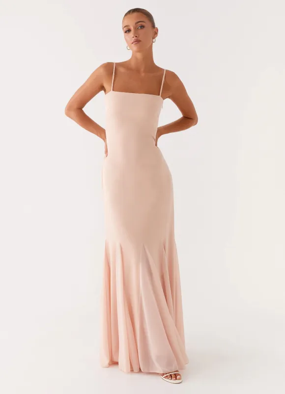 Marcelo Maxi Dress - Pink sold by Peppermayo
