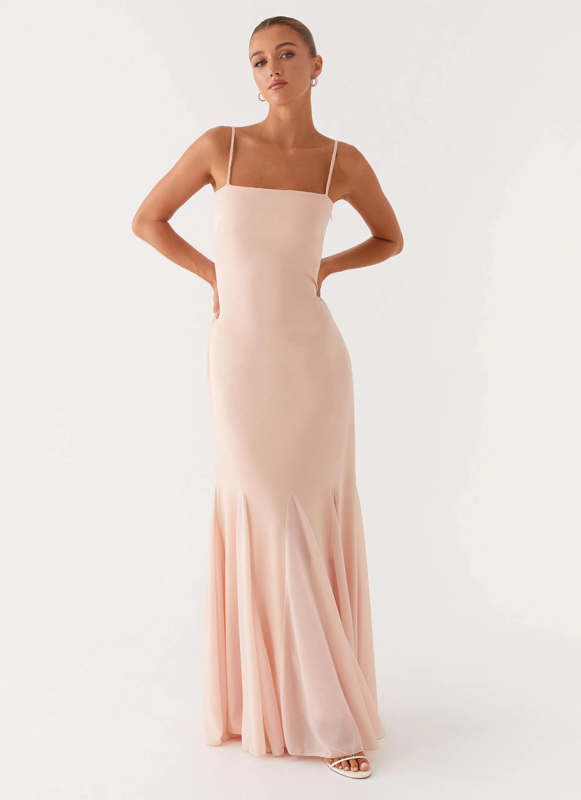 Marcelo Maxi Dress - Pink sold by Peppermayo