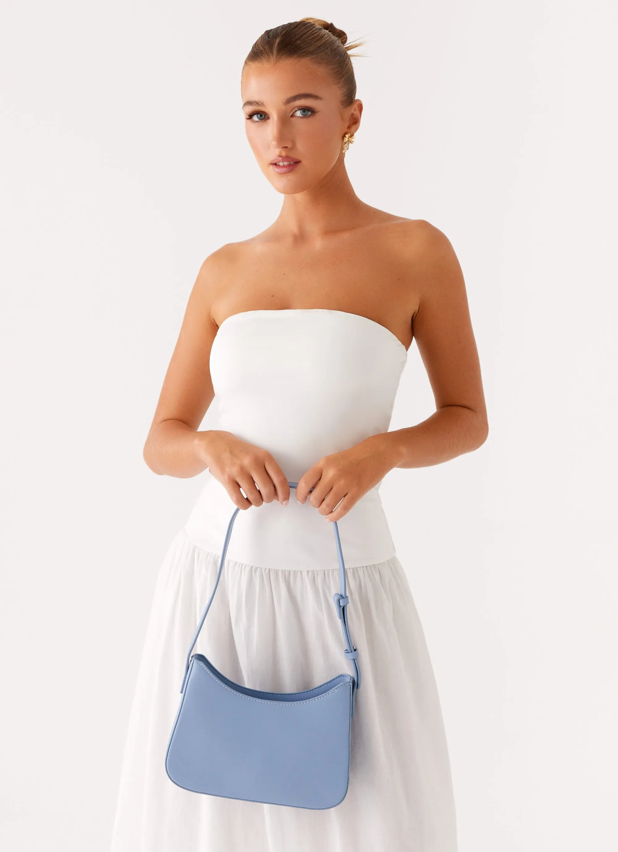 Franklin Shoulder Bag - Blue sold by Peppermayo product image thumbnail 3