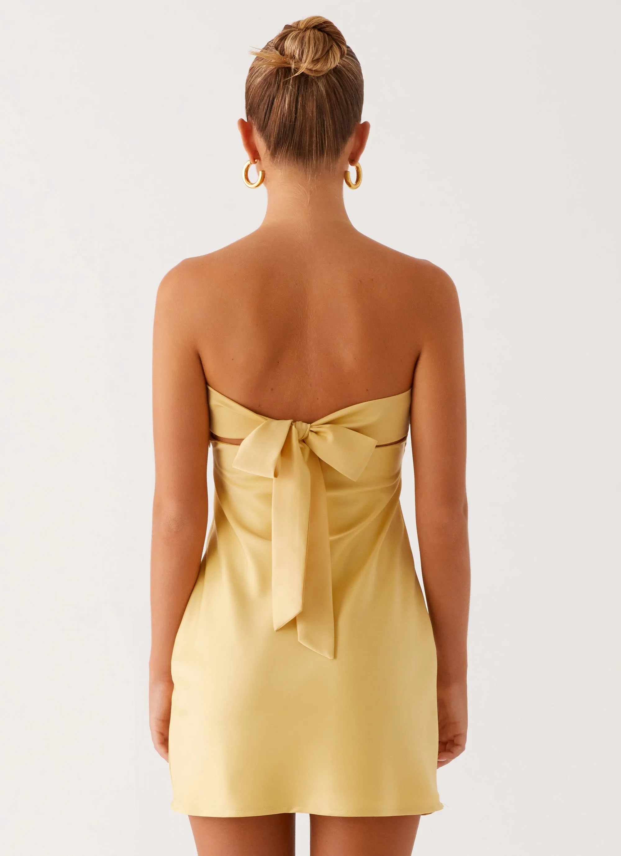 Yulina Mini Dress - Yellow sold by Peppermayo product image thumbnail 4
