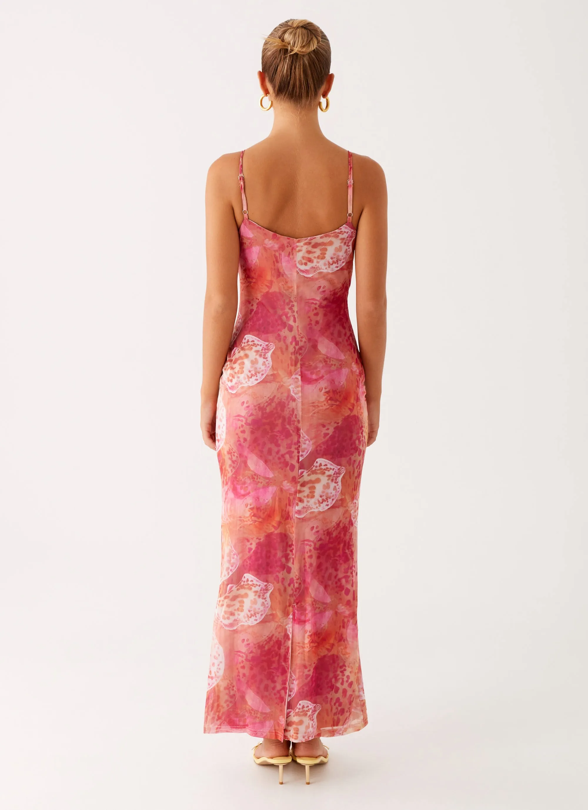 Kasey Midi Dress - Flamingo Fling sold by Peppermayo product image thumbnail 4