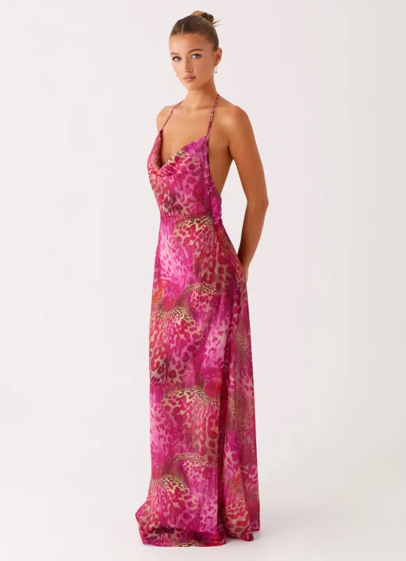 Fantasy Maxi Dress - Lavender Lagoon sold by Peppermayo