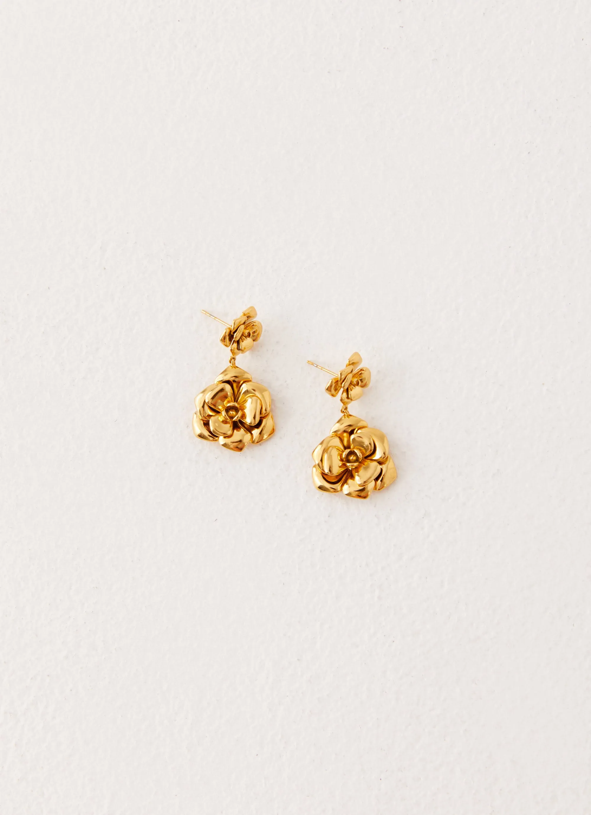 Dana Earrings - Gold sold by Peppermayo product image thumbnail 2