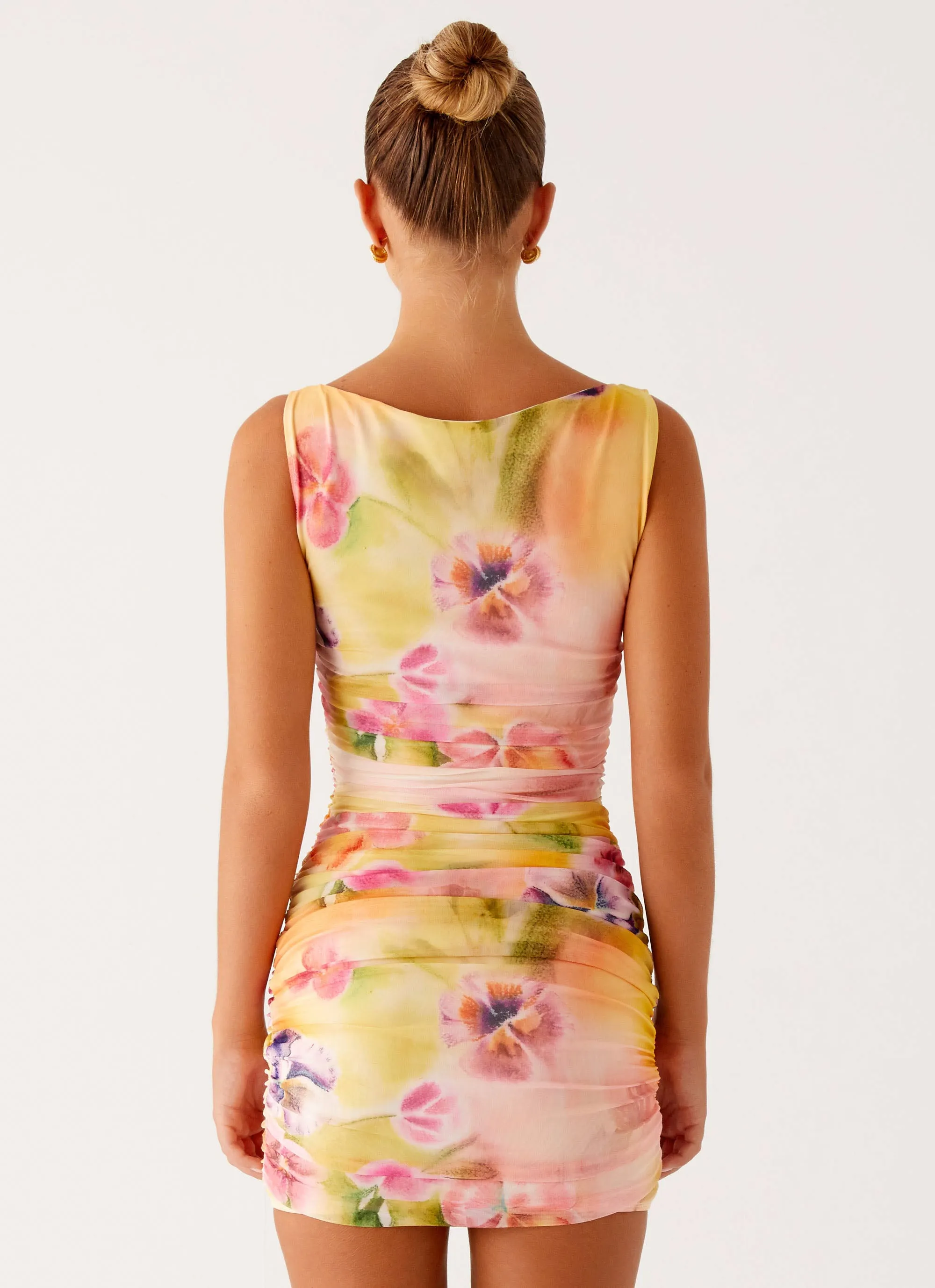 Yennifer Mini Dress - Sunburst Floral sold by Peppermayo product image thumbnail 4