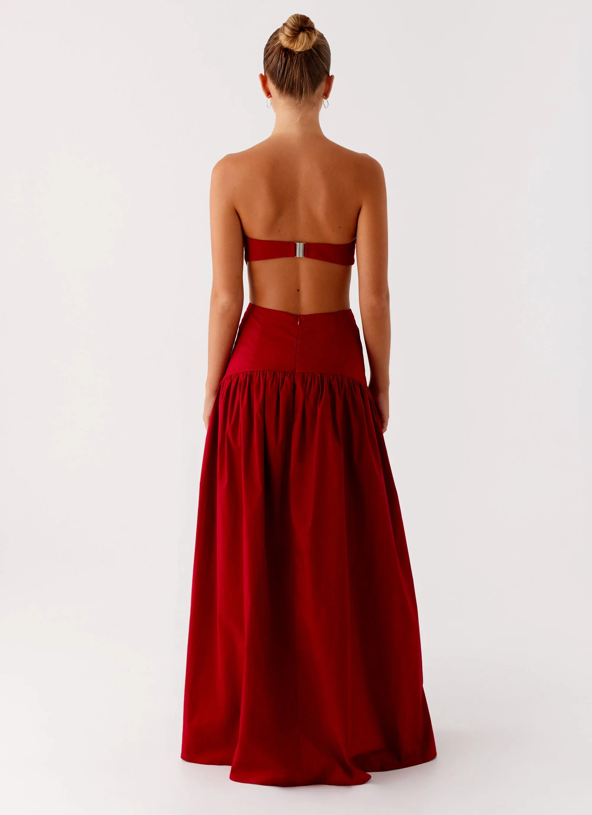 Aamari Maxi Dress - Red sold by Peppermayo product image thumbnail 4